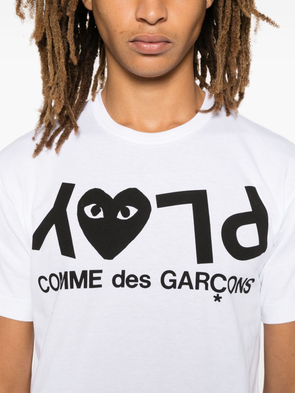 Comme des Garcons T-shirts and Polos White AXT068D1 (Comme Des Garçons / Tシャツ・カットソー ) | Comme Des Garçons (コムデギャルソン)(2)