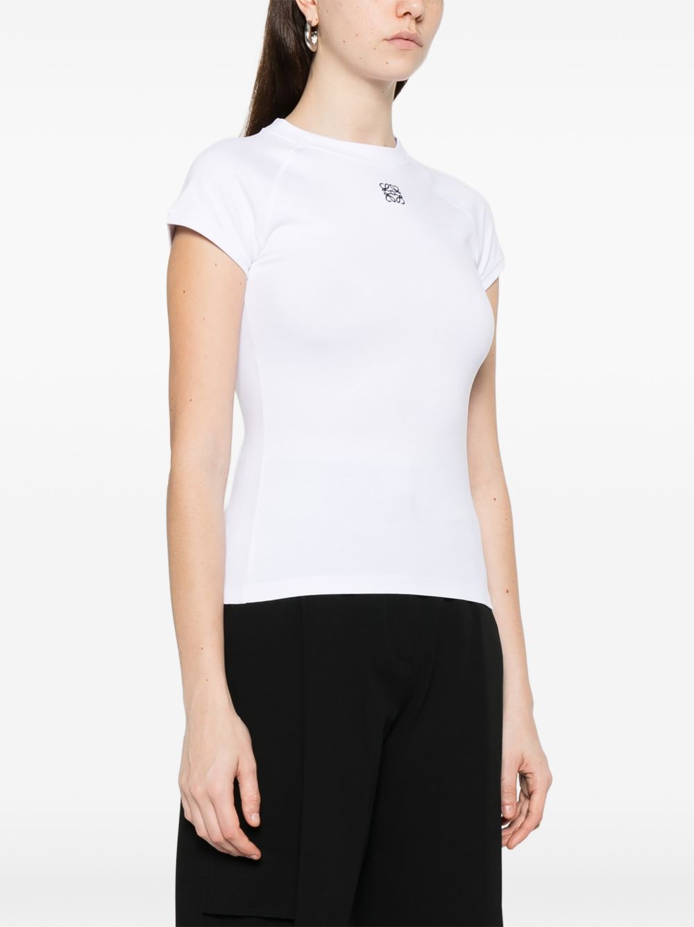 Loewe T-shirts and Polos White S359Y22XA72100 (LOEWE / Tシャツ・カットソー ) | LOEWE (ロエベ)(3)