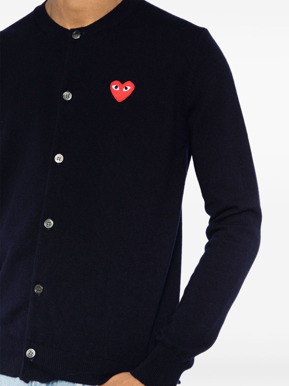 Comme des Garcons Sweaters Blue AXN0072 (Comme Des Garçons / ニット・セーター・カーディガン ) | Comme Des Garçons (コムデギャルソン)(4)
