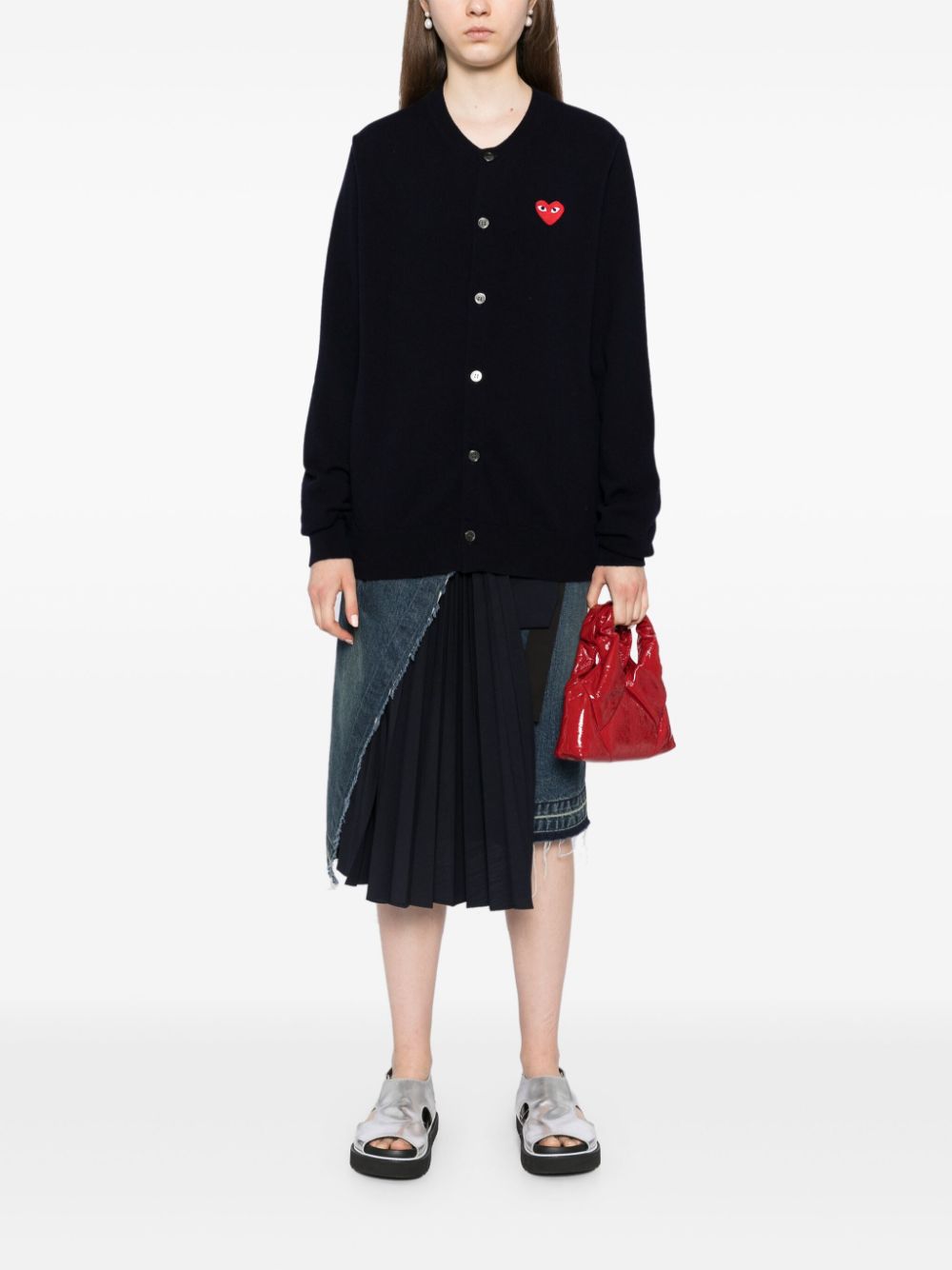 Comme des Garcons Sweaters Blue AXN0072 (Comme Des Garçons / ニット・セーター・カーディガン ) | Comme Des Garçons (コムデギャルソン)(5)