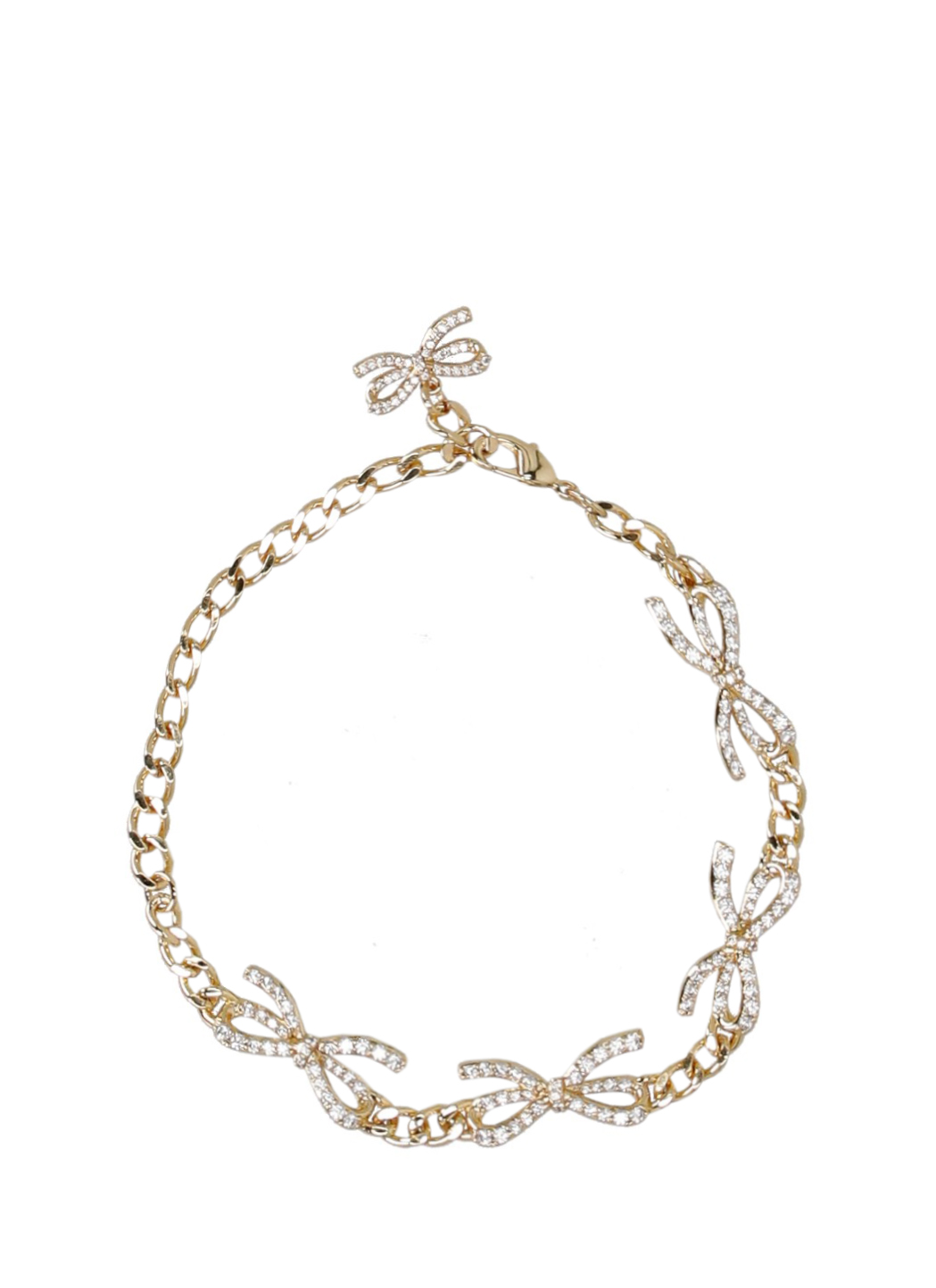 SELF PORTRAIT Bijoux Golden AW25607BGDGOLDCRYSTALGOLD (self-portrait / ブレスレット ) | self-portrait (セルフ・ポートレイト)