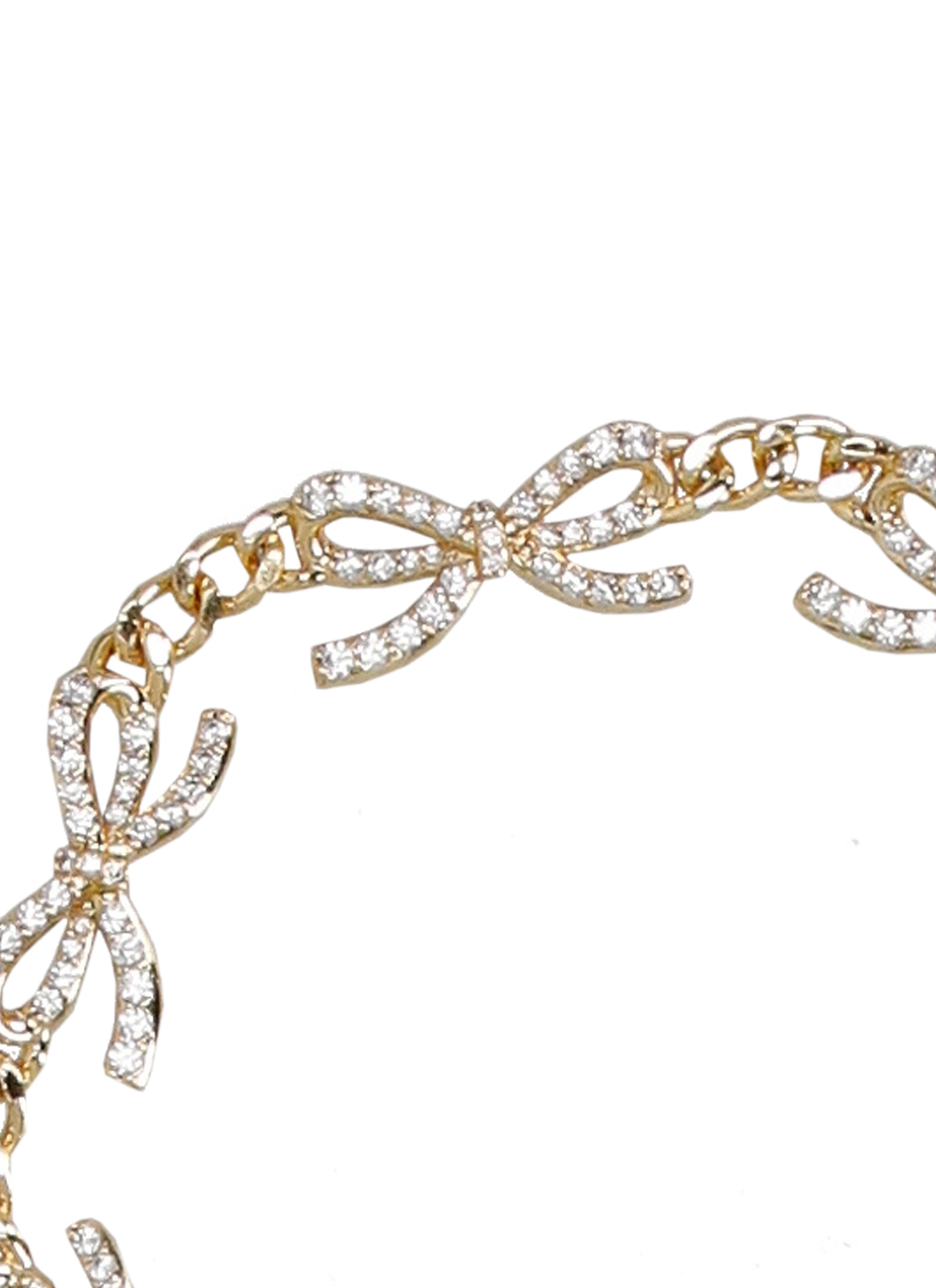 SELF PORTRAIT Bijoux Golden AW25607BGDGOLDCRYSTALGOLD (self-portrait / ブレスレット ) | self-portrait (セルフ・ポートレイト)(2)