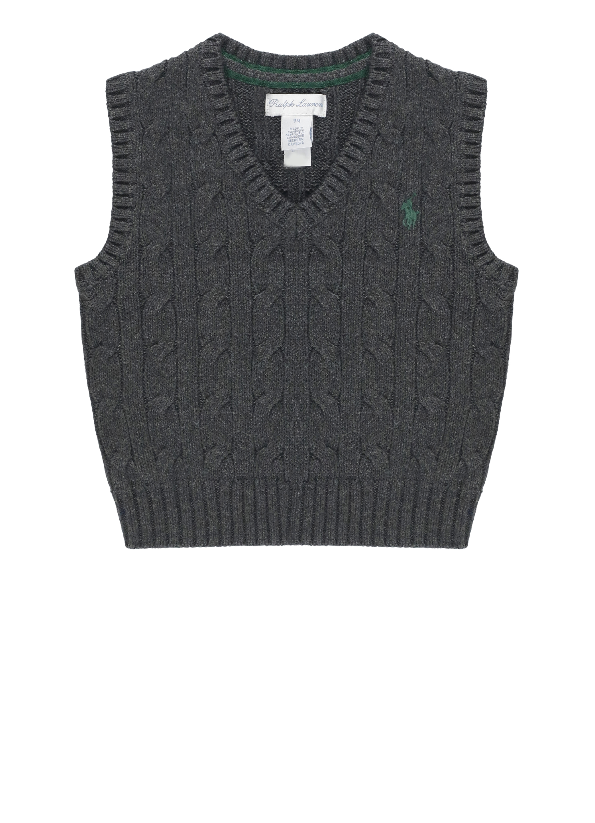 Ralph Lauren Sweaters Grey 702300B031 (RALPH LAUREN / ベスト ) | RALPH LAUREN (ラルフ ローレン)