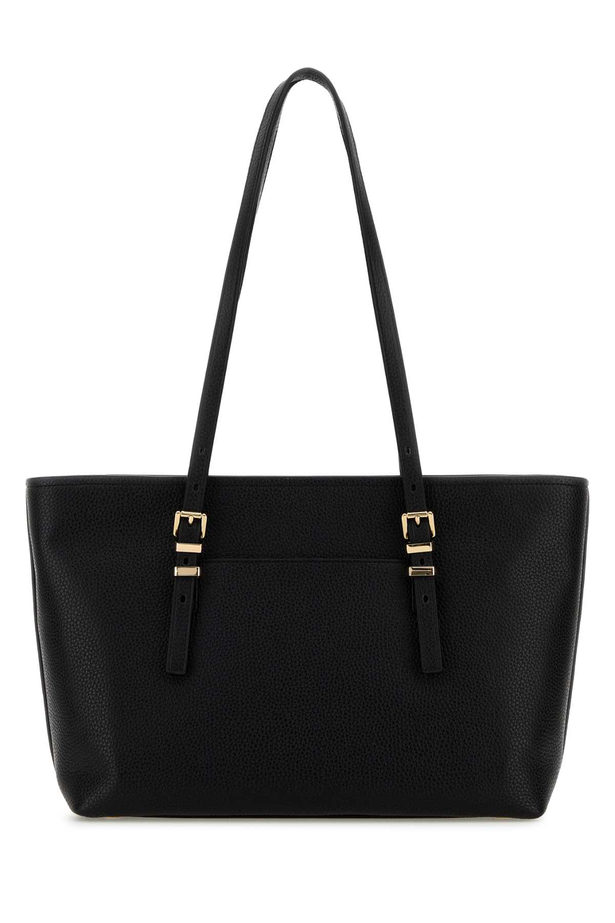 Black leather Quinn shopping bag 30T5GQNT2LBLACK (MICHAEL MICHAEL KORS / トートバッグ ) | MICHAEL MICHAEL KORS (マイケル・マイケル・コース)(2)