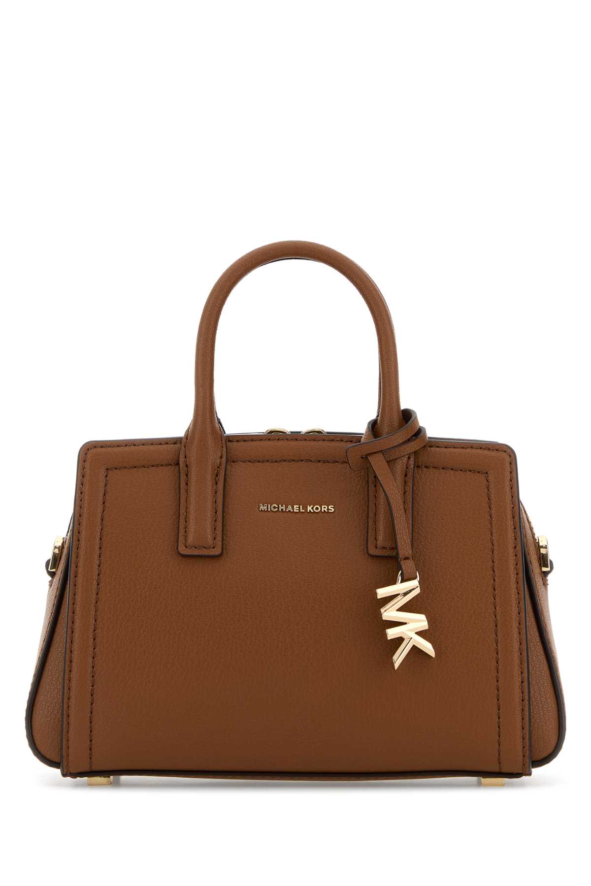 Camel leather Laila handbag 32F5G9IC0LLUGGAGE (MICHAEL MICHAEL KORS / ハンドバッグ・ショルダーバッグ ) | MICHAEL MICHAEL KORS (マイケル・マイケル・コース)