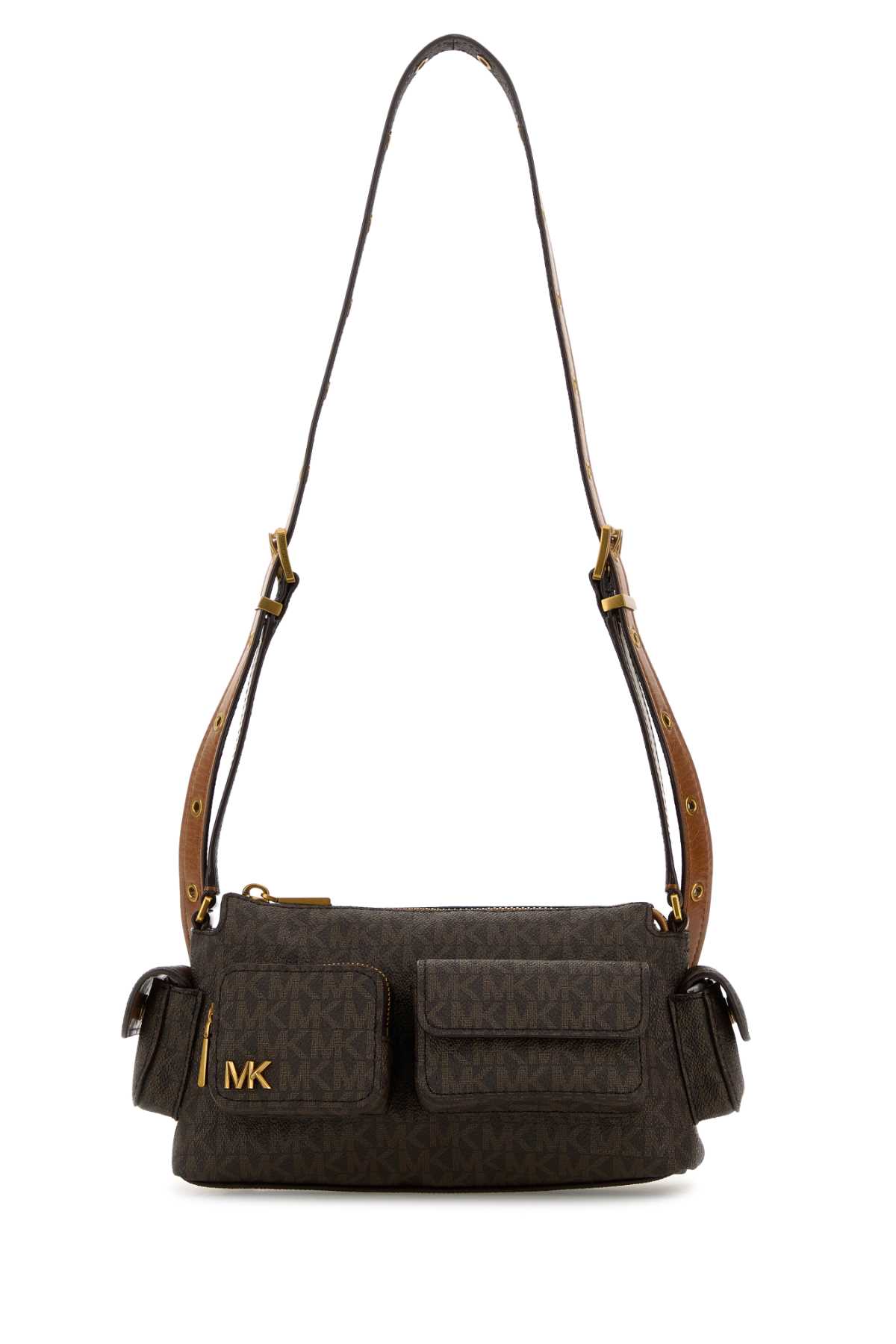 Printed canvas Dakota crossbody bag 32S5AM3C5BBRNACORN (MICHAEL MICHAEL KORS / ハンドバッグ・ショルダーバッグ ) | MICHAEL MICHAEL KORS (マイケル・マイケル・コース)