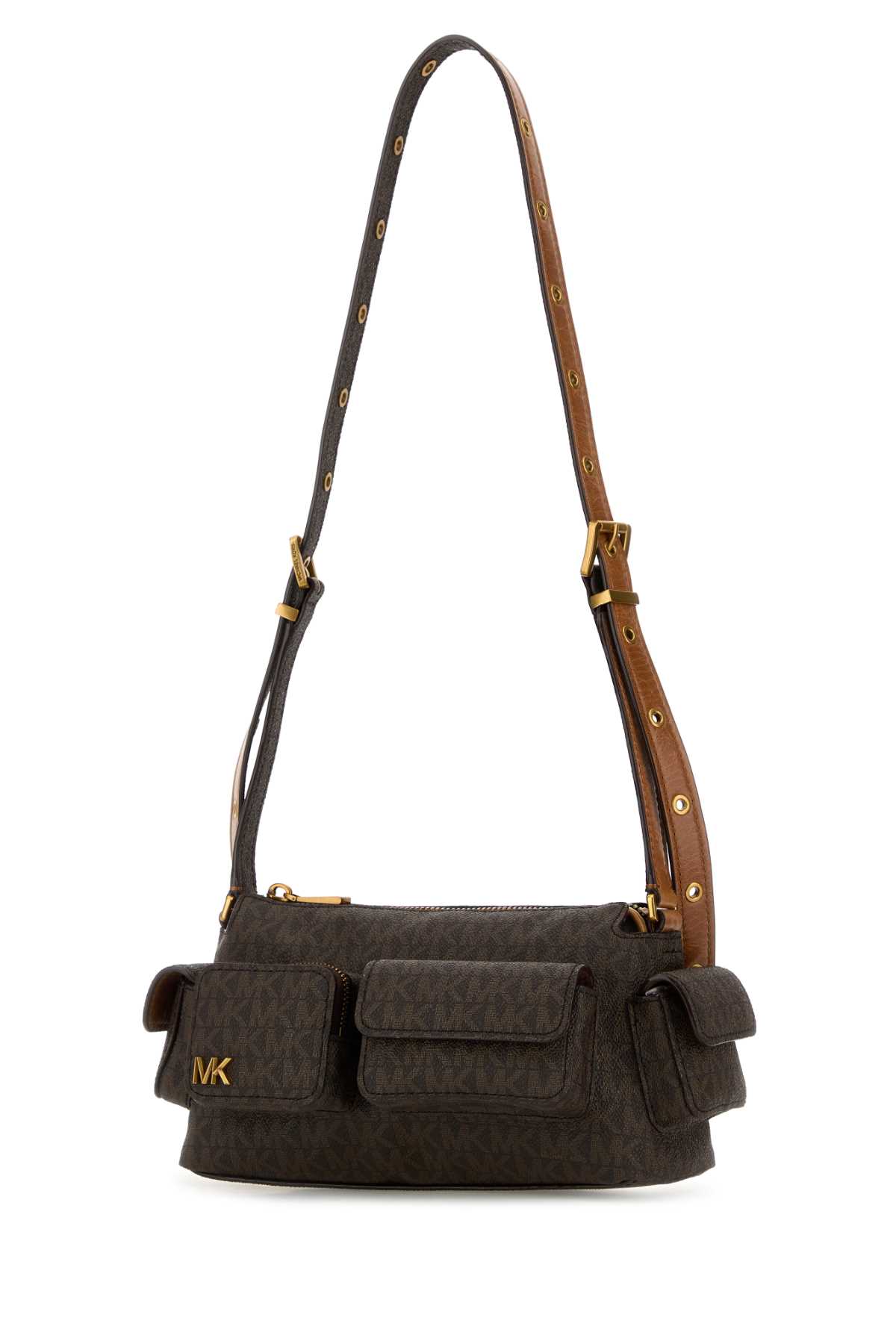 Printed canvas Dakota crossbody bag 32S5AM3C5BBRNACORN (MICHAEL MICHAEL KORS / ハンドバッグ・ショルダーバッグ ) | MICHAEL MICHAEL KORS (マイケル・マイケル・コース)(1)