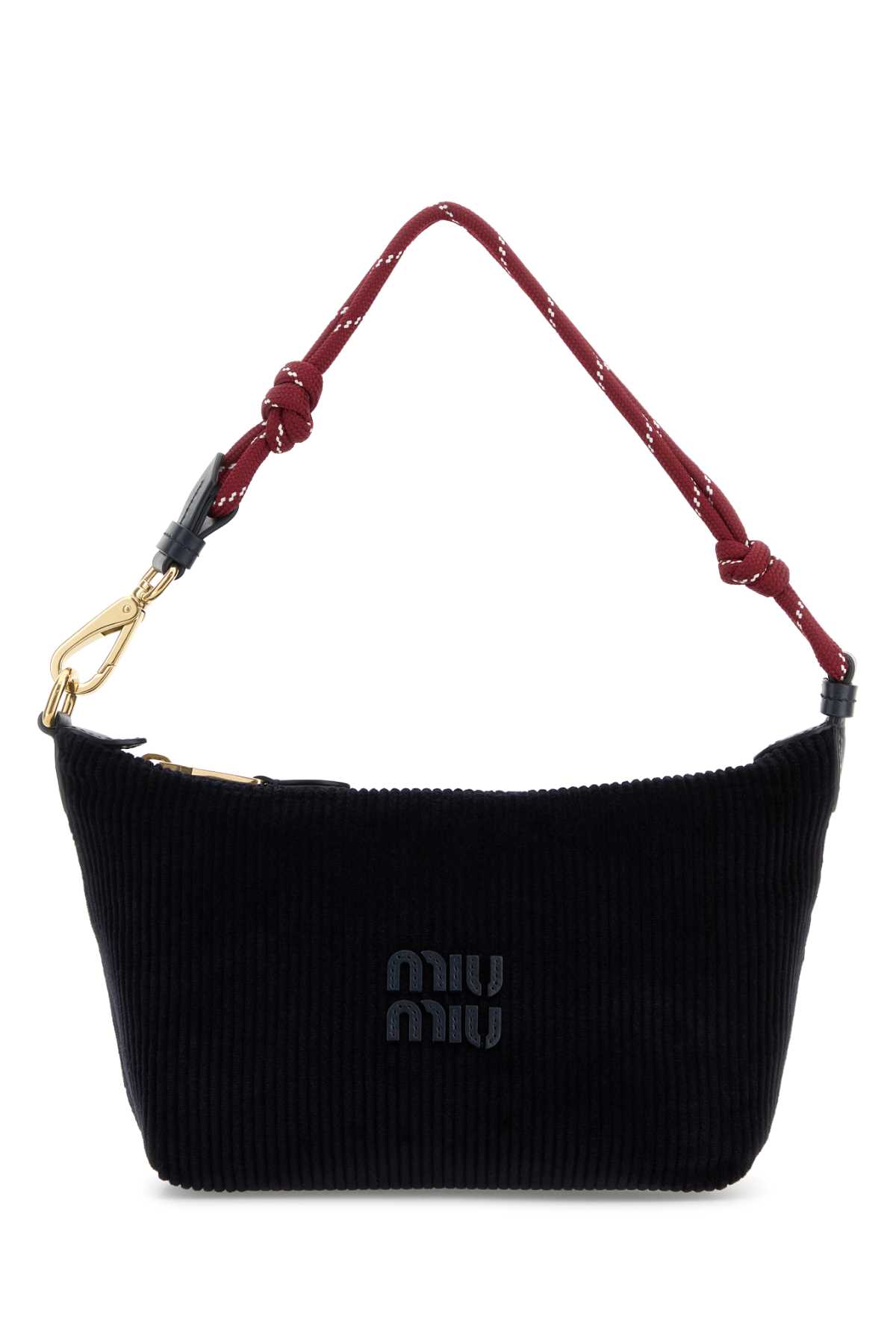 Midnight blue corduroy shoulder bag 5NE8412IG4F008F (MIU MIU / ハンドバッグ・ショルダーバッグ ) | MIU MIU (ミュウミュウ)