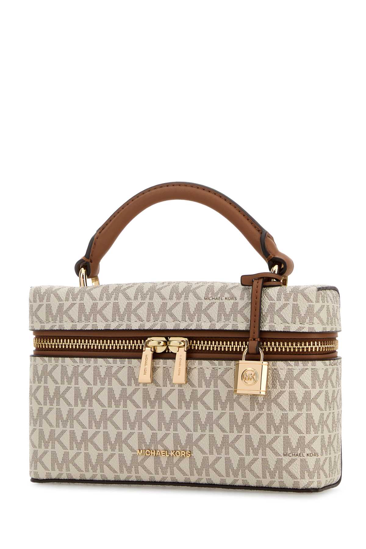 Printed canvas Jana handbag 32F5GQ1C0BVANILLAACRN (MICHAEL MICHAEL KORS / ハンドバッグ・ショルダーバッグ ) | MICHAEL MICHAEL KORS (マイケル・マイケル・コース)(1)