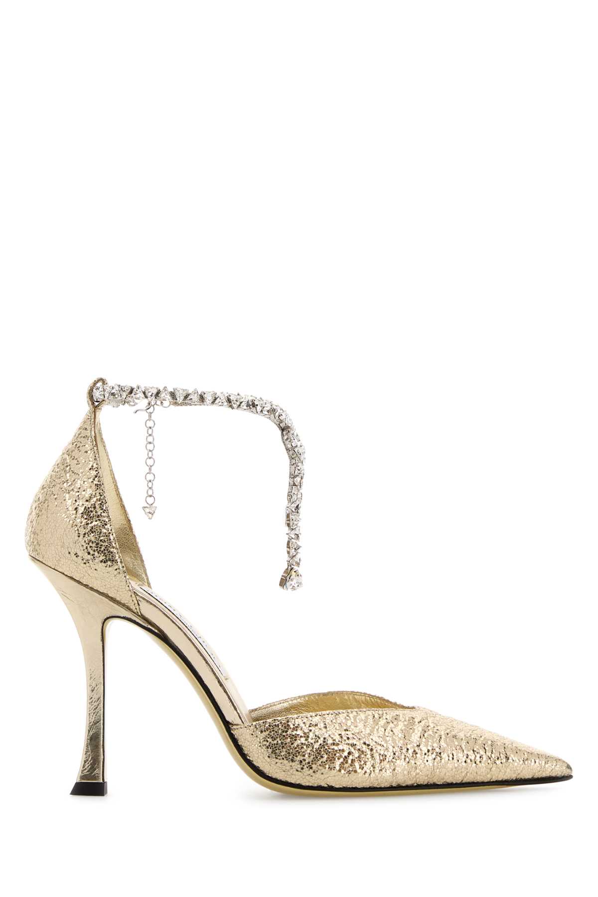 Gold fabric Stevie 100 pumps STEVIE100GZBGOLD (JIMMY CHOO / パンプス・ハイヒール ) | JIMMY CHOO (ジミー チュウ)