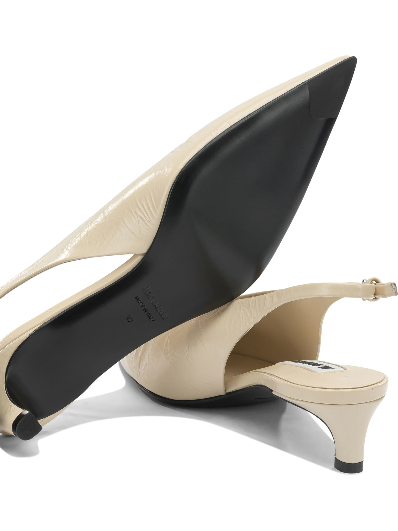 Leather slingback J15WP0128P7589276 (Jil Sander / パンプス・ハイヒール ) | Jil Sander (ジルサンダー)(4)