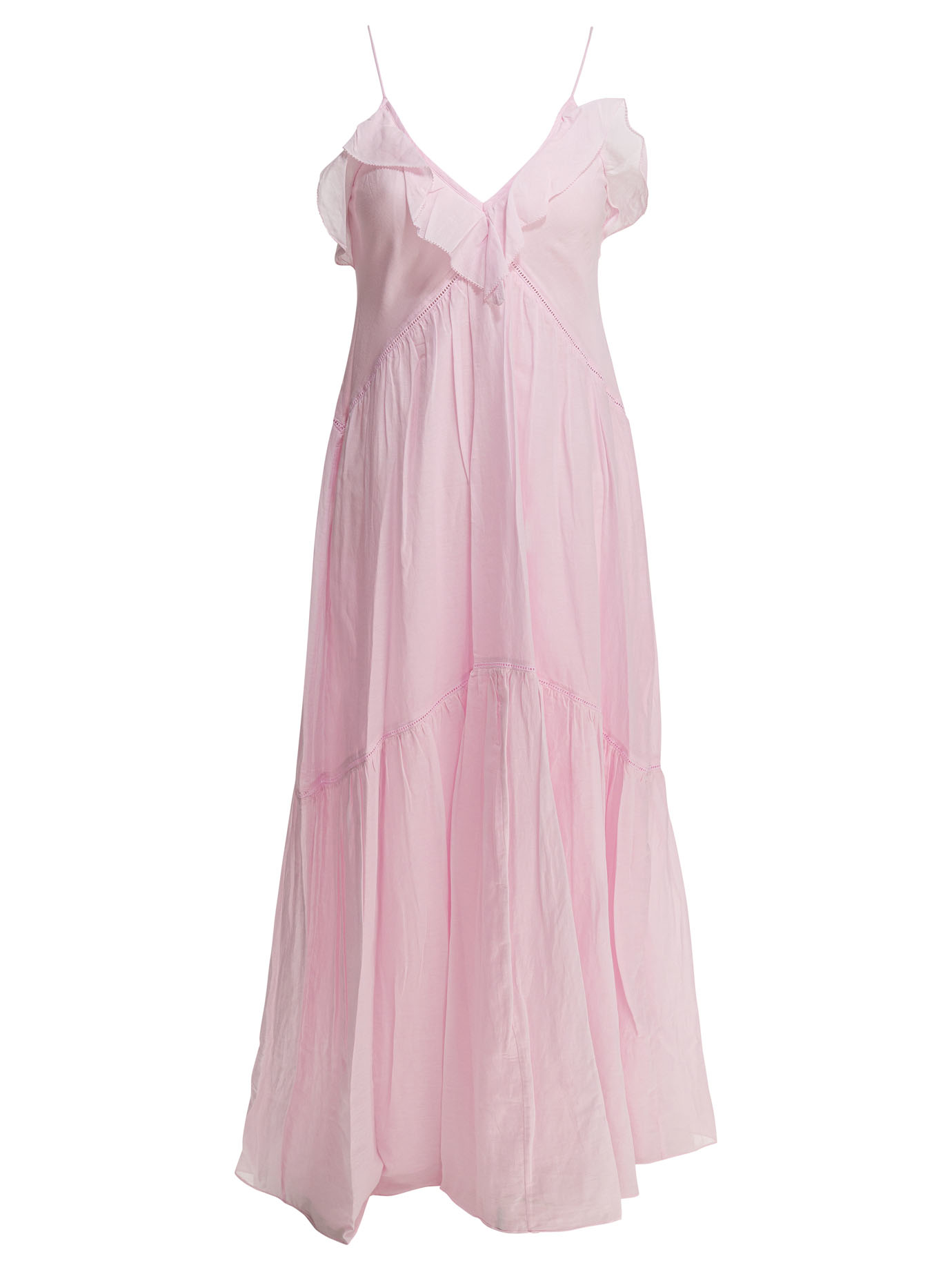 Dress with ruffles 26PRO1003FBB3J04E40LK (Isabel Marant Étoile / ワンピース・ドレス・オールインワン ) | Isabel Marant Étoile (イザベル マラン エトワール)