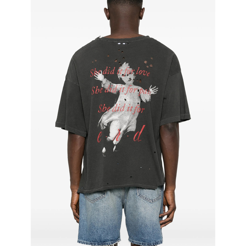 T-shirt Enfants Riches Déprimés 010878CHARC (ENFANTS RICHES DÉPRIMÉS / Tシャツ・カットソー ) | ENFANTS RICHES DÉPRIMÉS (アンファン リッシュ デプリメ)(2)