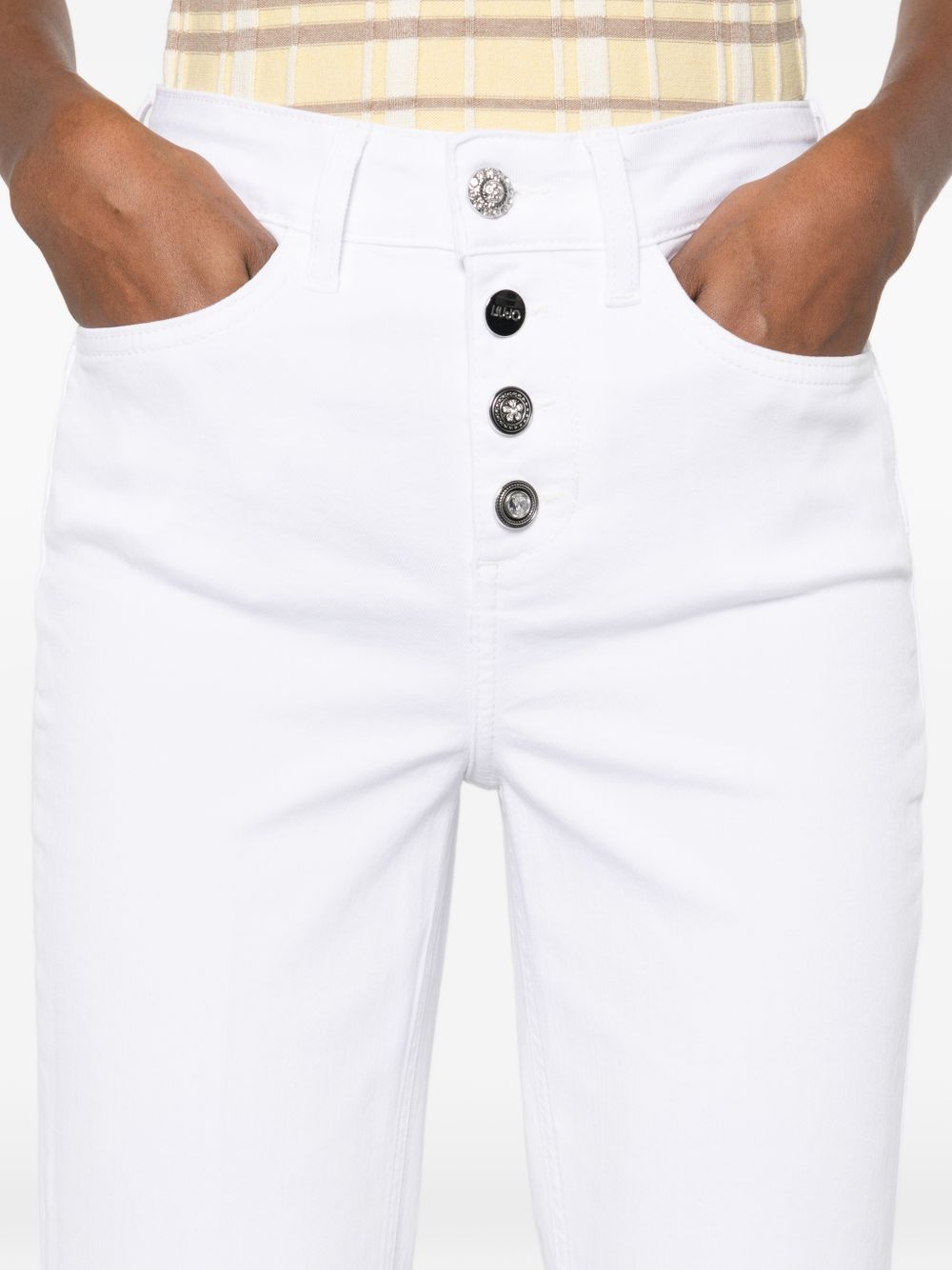 Liu Jo Jeans White UA6040T259411111 (LIU•JO / ジーンズ ) | LIU•JO (リュー・ジョー)(2)