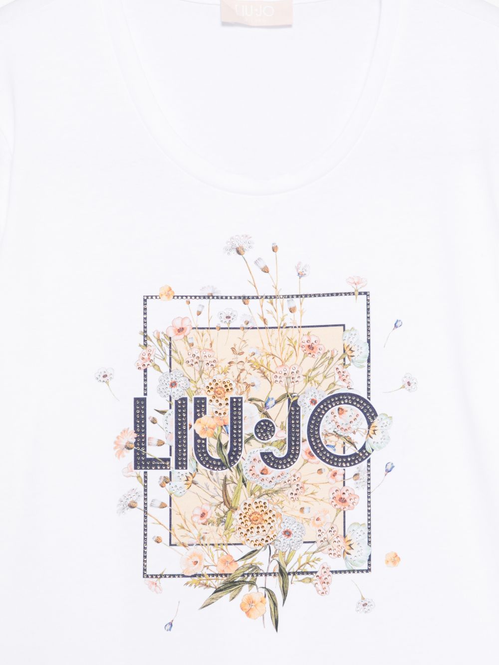 Liu Jo T-shirts and Polos White WA6493JS923P9604 (LIU•JO / Tシャツ・カットソー ) | LIU•JO (リュー・ジョー)(2)