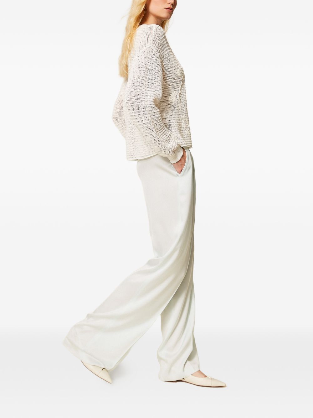 Twin-set Trousers Light Blue 261TP239113162 (TWINSET / パンツ ) | TWINSET (ツインセット)(3)