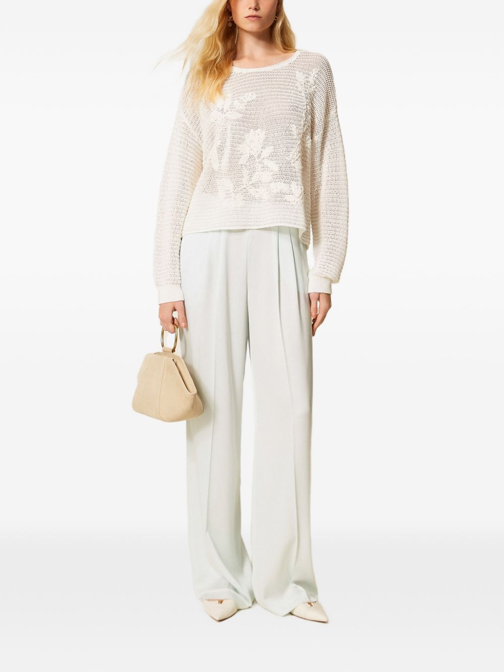 Twin-set Trousers Light Blue 261TP239113162 (TWINSET / パンツ ) | TWINSET (ツインセット)(4)