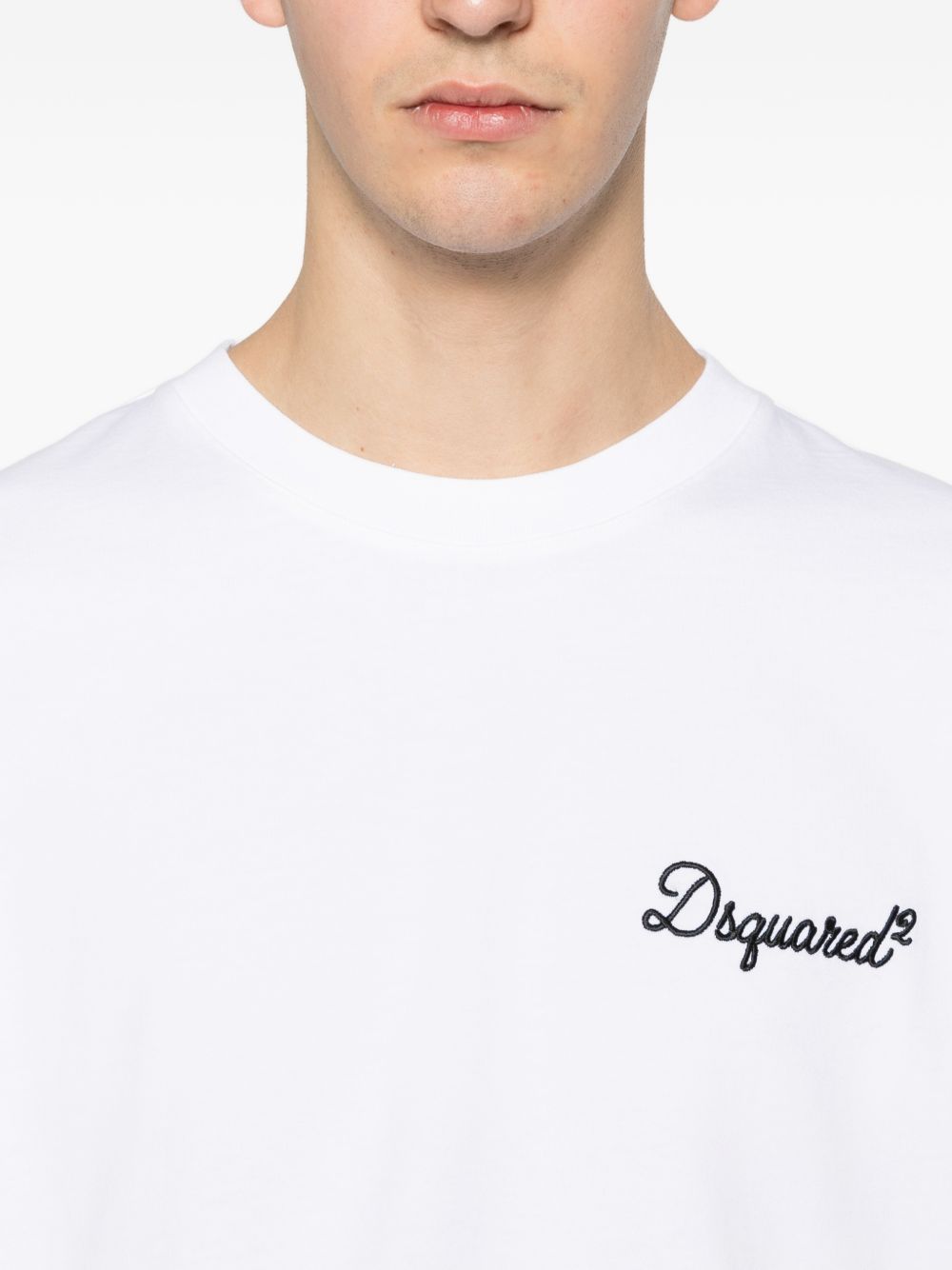 Dsquared2 T-shirts and Polos White S74GD1525D20106100 (Dsquared2 / Tシャツ・カットソー ) | Dsquared2 (ディースクエアード)(2)