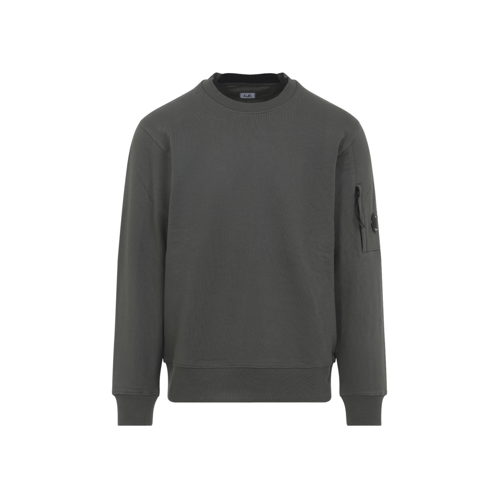 CREW NECK FLEECE SWEATSHIRT WITH EMBOSSED LENS 20CMSS713A005086W921 (C.P. Company / スウェット・フーディー ) | C.P. Company (シーピーカンパニー)