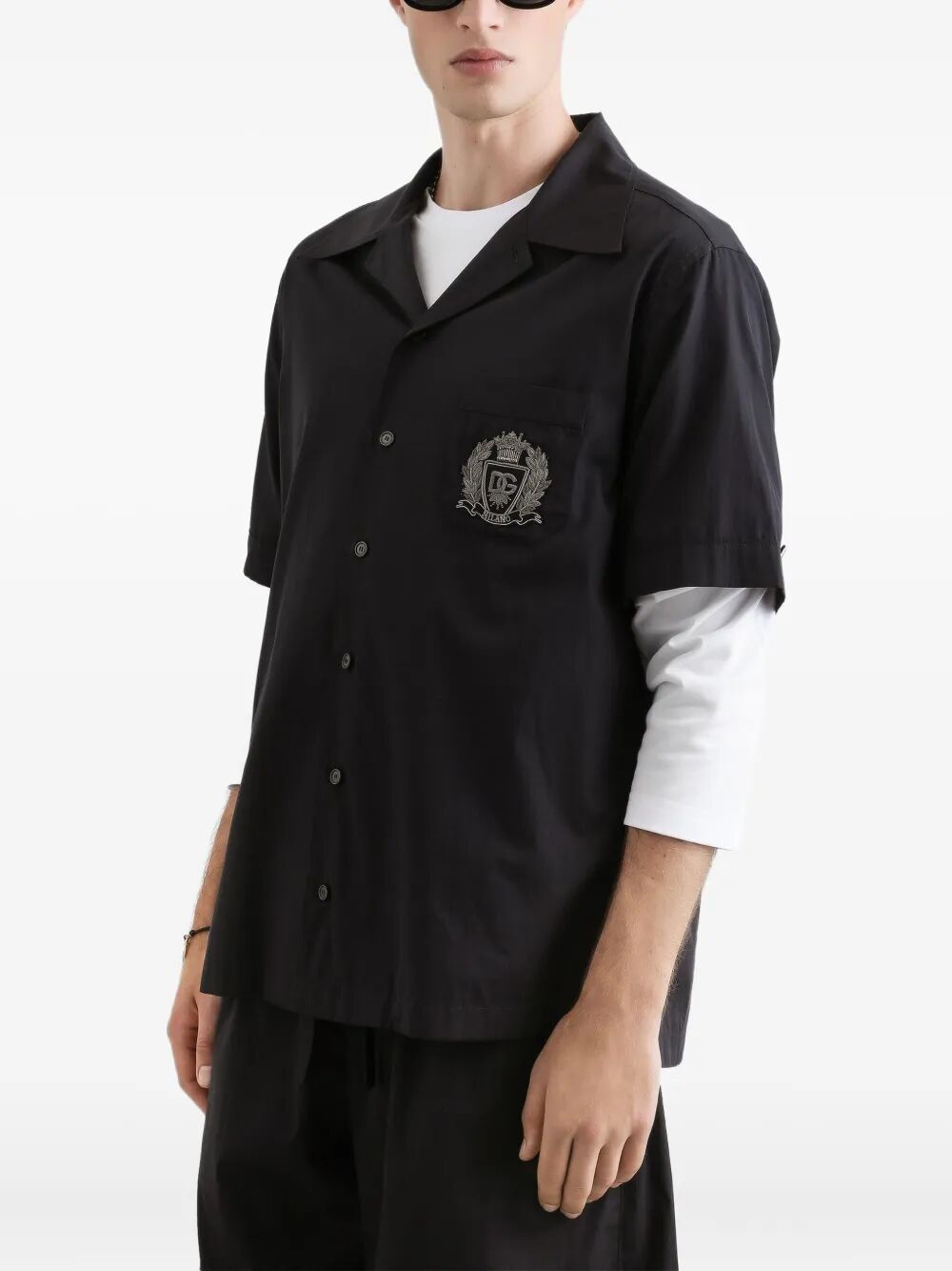 HAWAII SHORT-SLEEVED COTTON SHIRT G5JH9ZGK278N0000 (Dolce & Gabbana / シャツ・ブラウス ) | Dolce & Gabbana (ドルチェガッバーナ)(3)