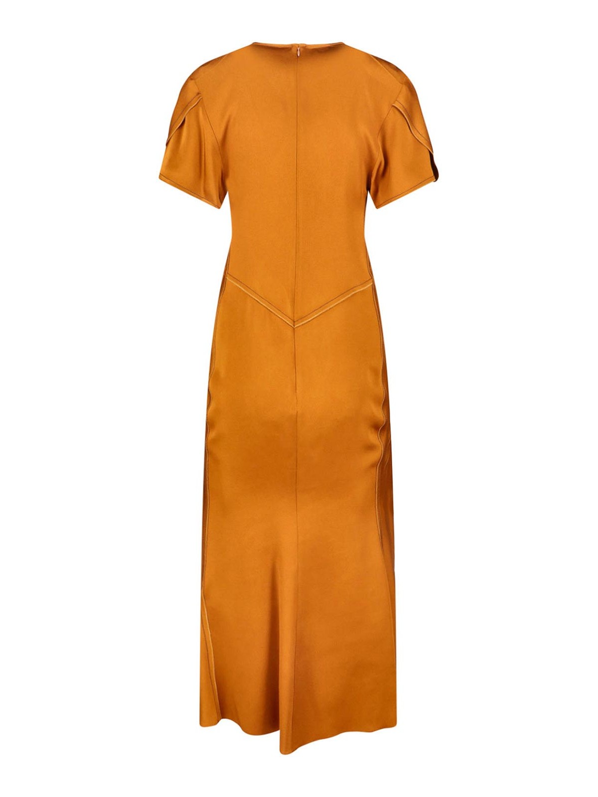 Midi dress 1126WDR005195DBRONZE (VICTORIA BECKHAM / ワンピース・ドレス・オールインワン ) | VICTORIA BECKHAM (ヴィクトリア ベッカム)(1)