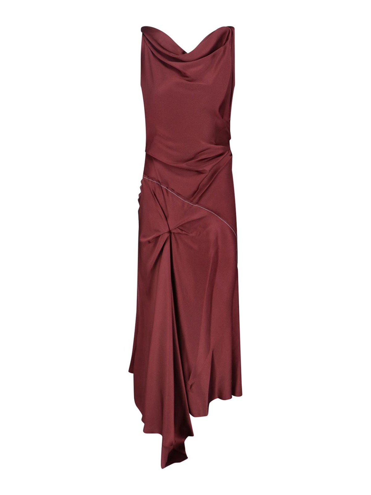 Midi dress 1226WDR006029ACINNABARRED (VICTORIA BECKHAM / ワンピース・ドレス・オールインワン ) | VICTORIA BECKHAM (ヴィクトリア ベッカム)