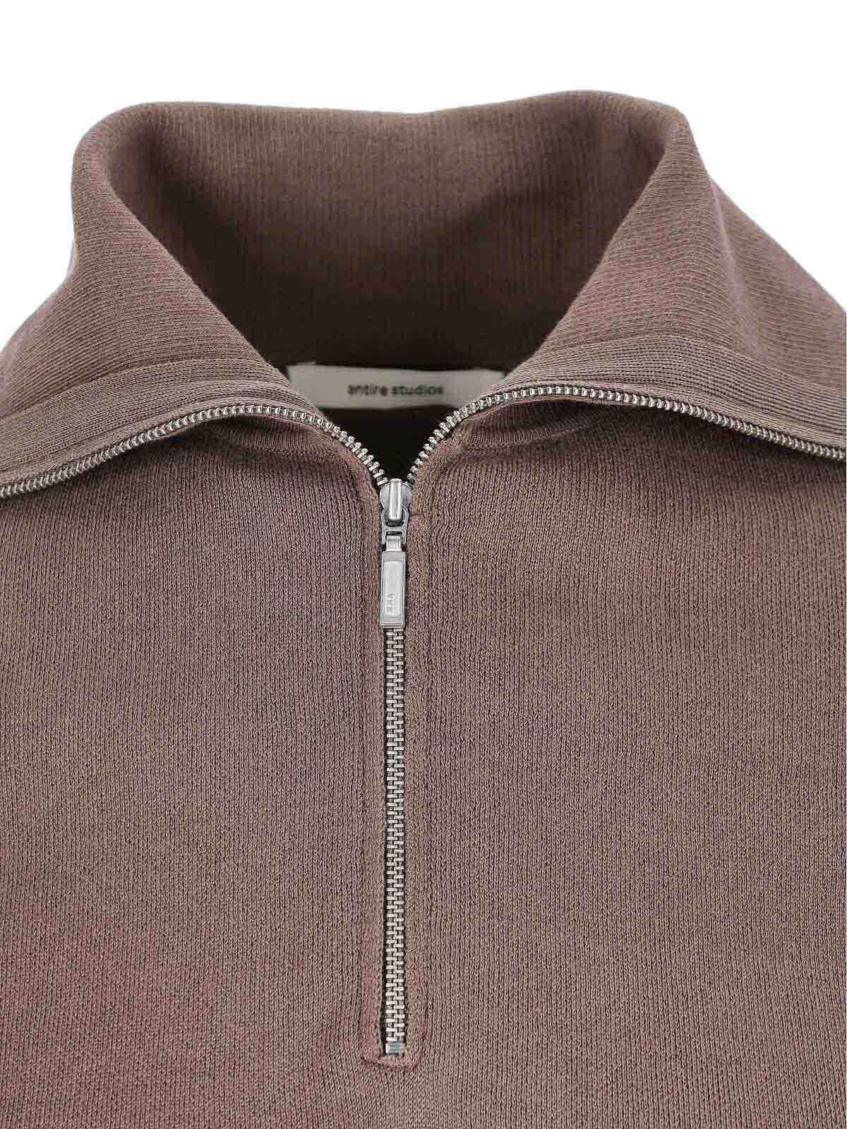 Maglia Zip UNM2511055BR (entire studios / ニット・セーター・カーディガン ) | entire studios (エンタイア スタジオ)(2)