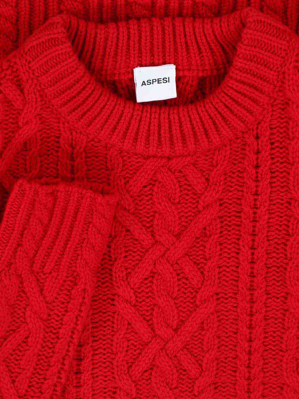 Wool Cable Sweater M110D09020293 (ASPESI / ニット・セーター・カーディガン ) | ASPESI (アスペジ)(2)