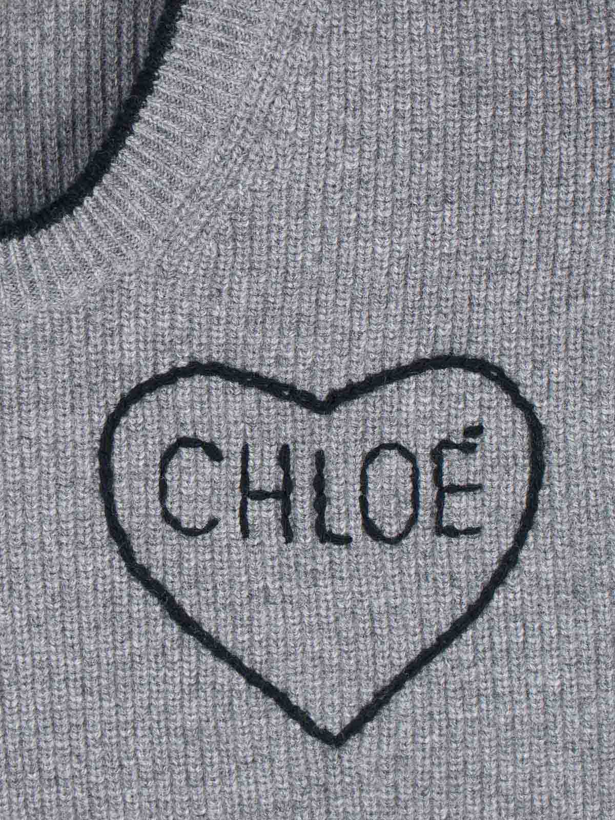 Logo sweater 26SMP39710012 (Chloé / ニット・セーター・カーディガン ) | Chloé (クロエ)(2)