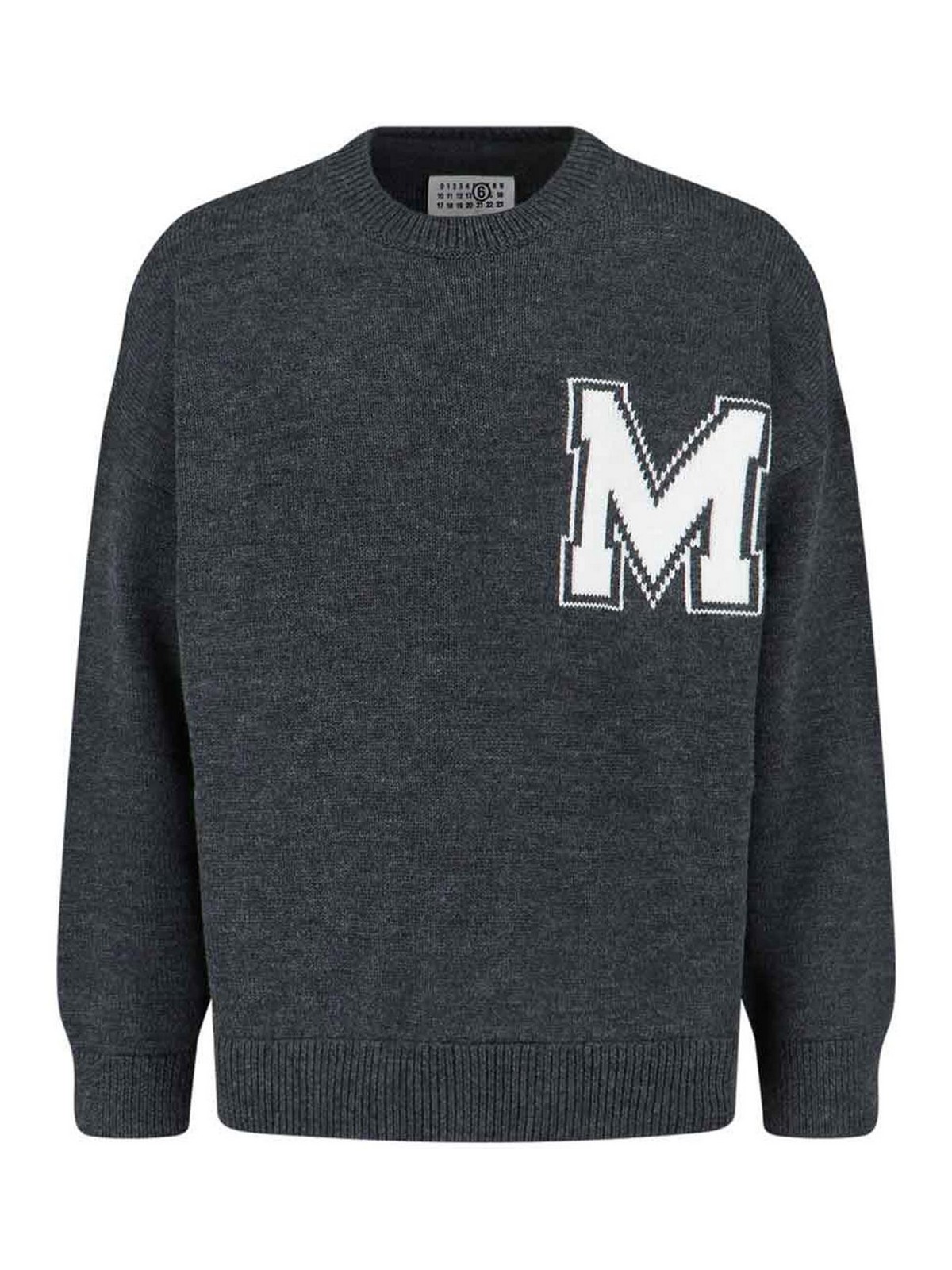 Logo sweater SH0HL0039M13206855M (MM6 Maison Margiela / ニット・セーター・カーディガン ) | MM6 Maison Margiela (エムエムシックス)