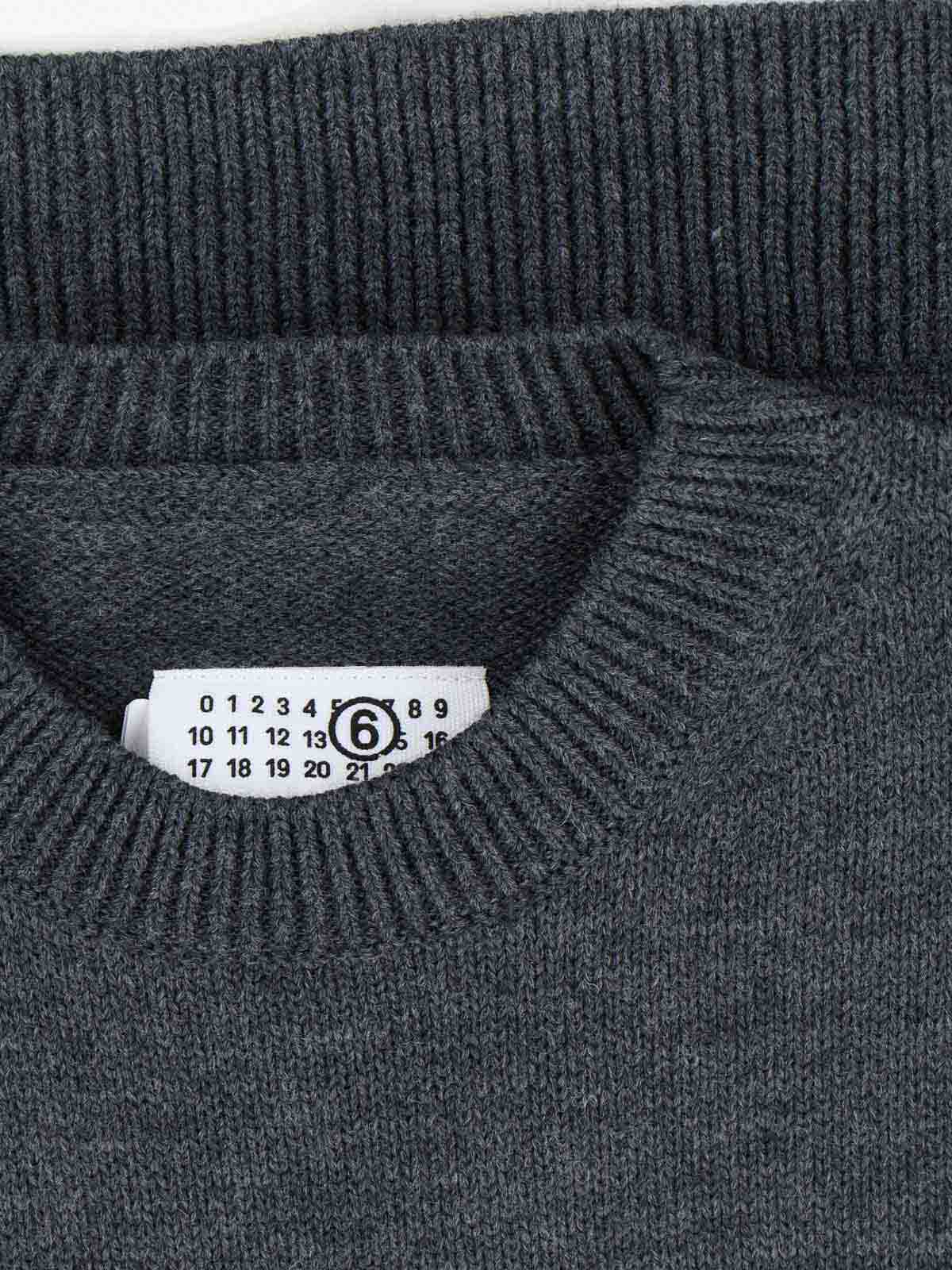 Logo sweater SH0HL0039M13206855M (MM6 Maison Margiela / ニット・セーター・カーディガン ) | MM6 Maison Margiela (エムエムシックス)(2)