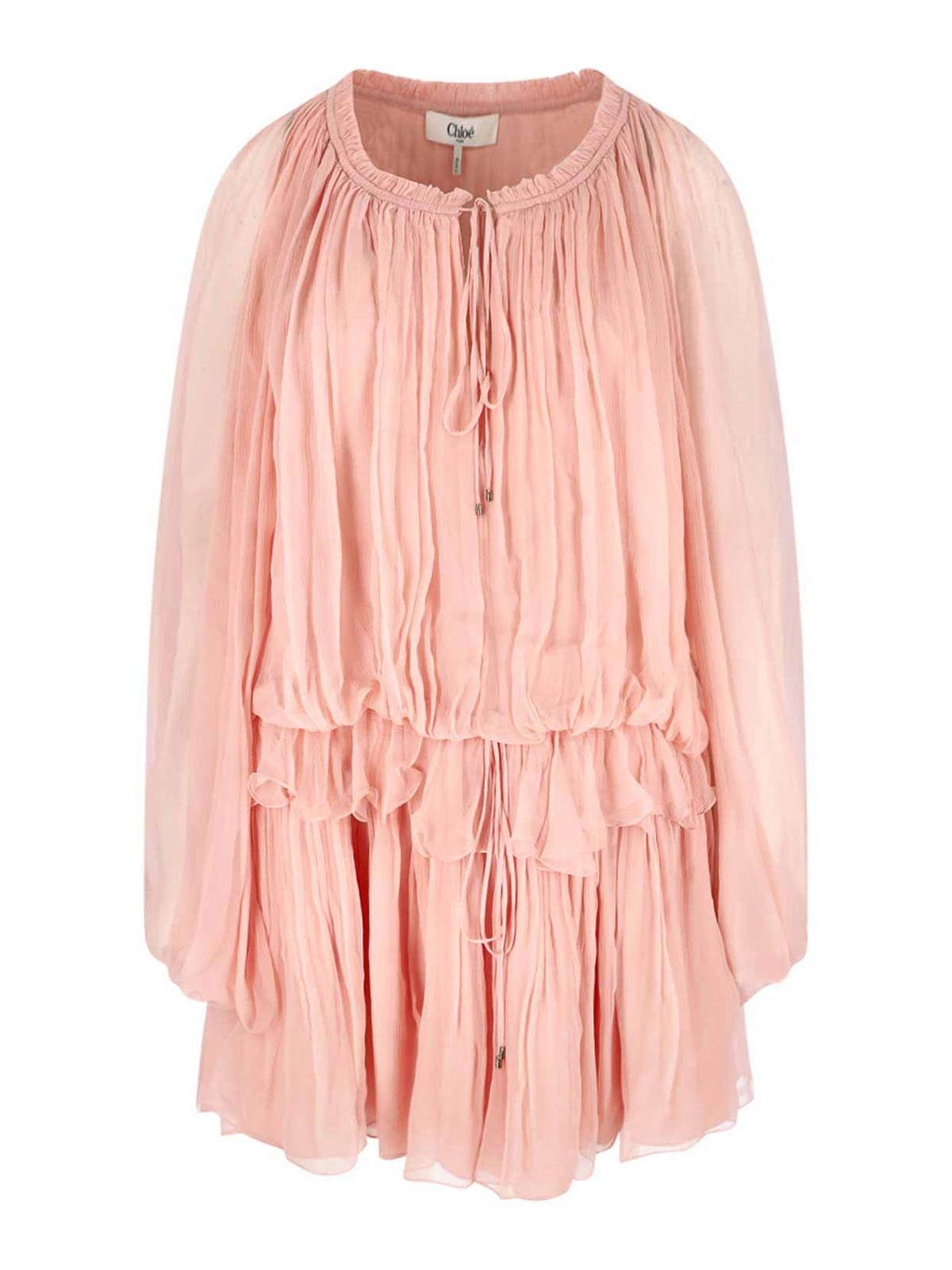 Mini Silk Dress 26SRO020016L6 (Chloé / ワンピース・ドレス・オールインワン ) | Chloé (クロエ)