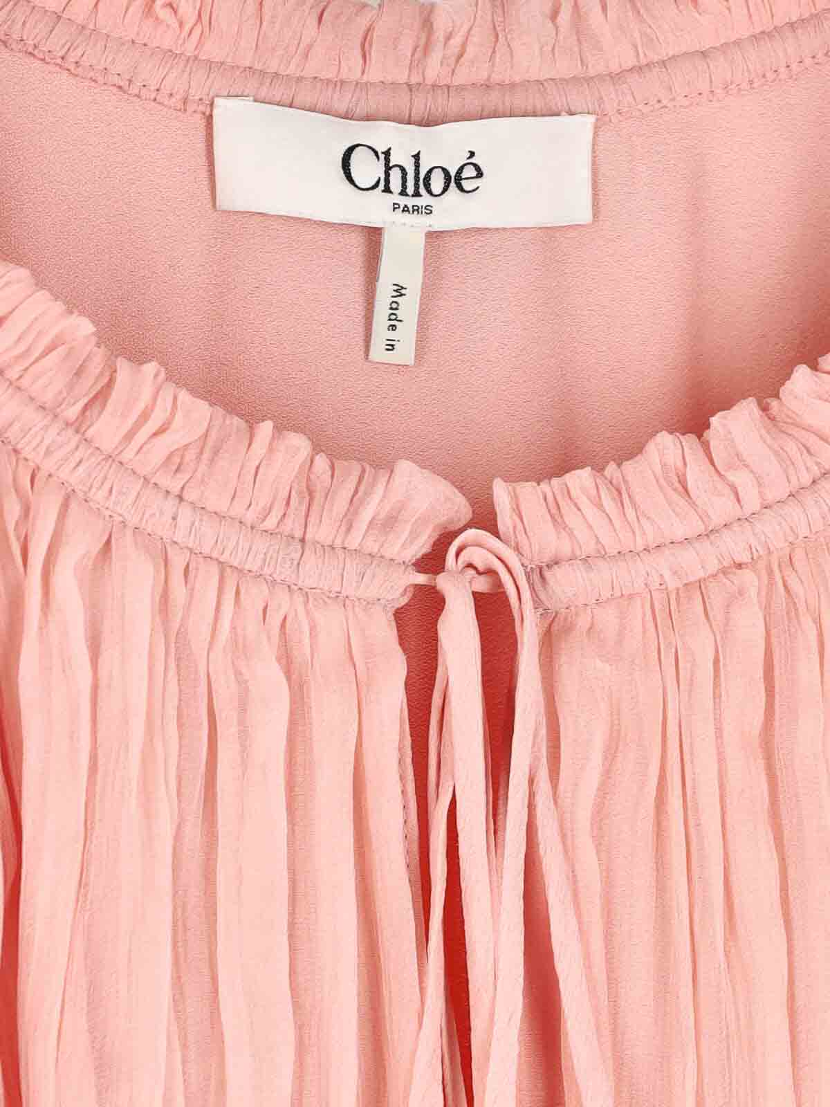 Mini Silk Dress 26SRO020016L6 (Chloé / ワンピース・ドレス・オールインワン ) | Chloé (クロエ)(2)