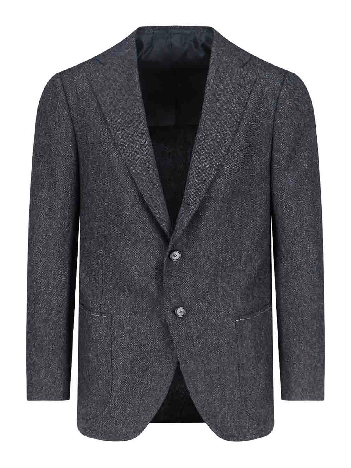 Single-breasted blazer in virgin wool GUX352A25WA17G31 (Cesare Attolini / ブレザー・ジャケット ) | Cesare Attolini (チェザーレ アットリーニ)
