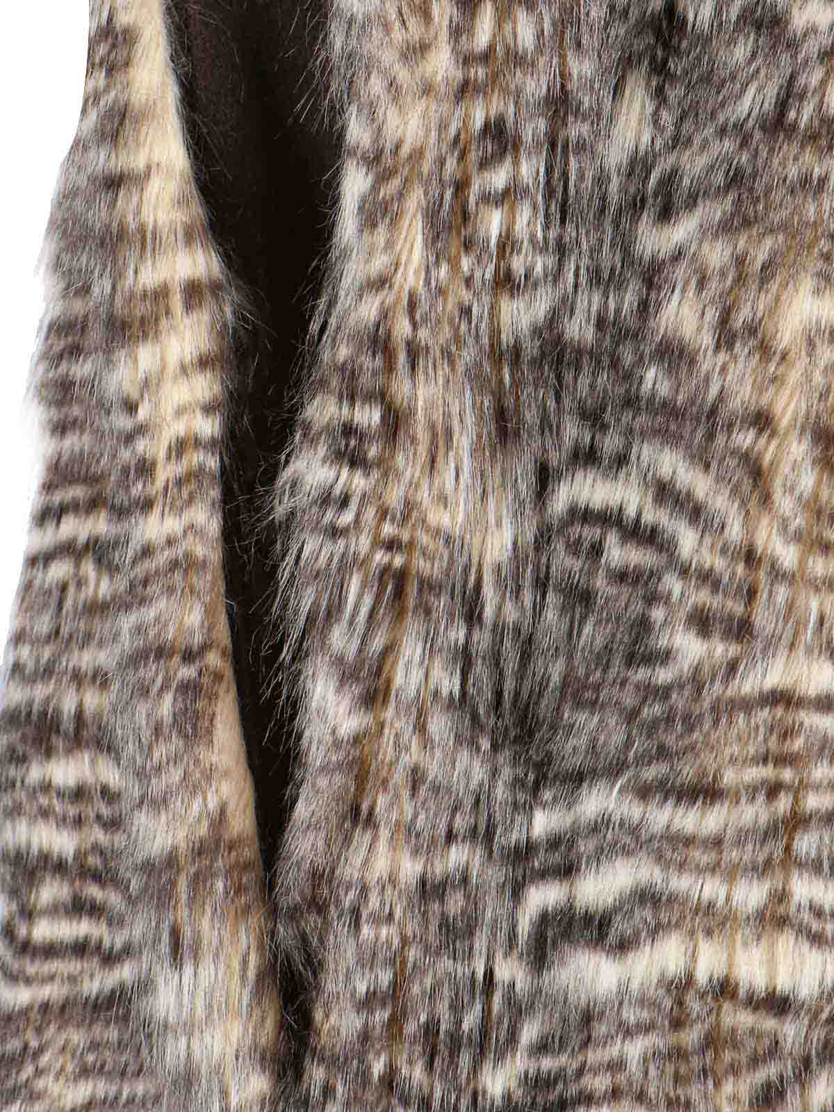 Single-breasted faux fur coat ESWW251050NA (entire studios / レザー&ファージャケット・コート ) | entire studios (エンタイア スタジオ)(3)