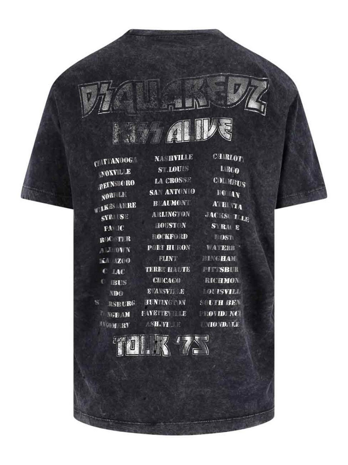 X Kiss T-Shirt Logo S78GD0108S21600814 (Dsquared2 / Tシャツ・カットソー ) | Dsquared2 (ディースクエアード)(1)