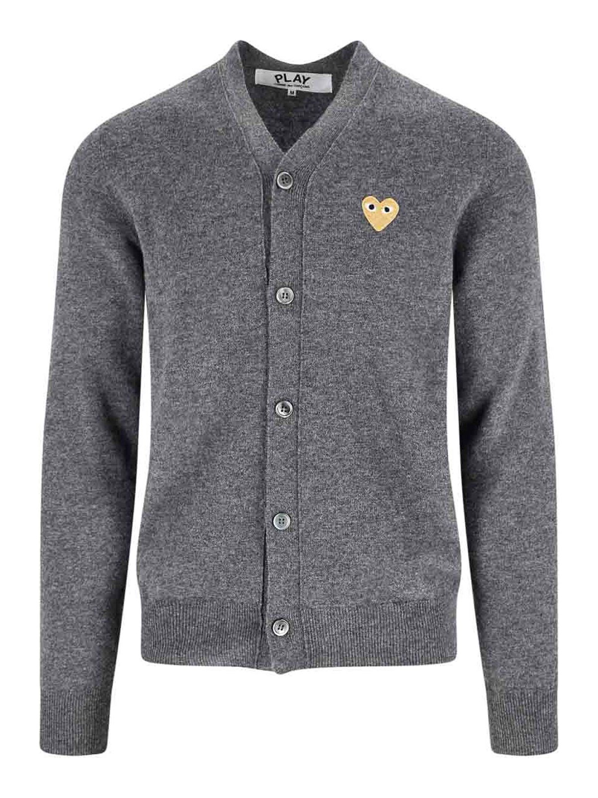 Cardigan Logo AXN0500513 (PLAY Comme Des Garçons / ニット・セーター・カーディガン ) | PLAY Comme Des Garçons (プレイ コムデギャルソン)