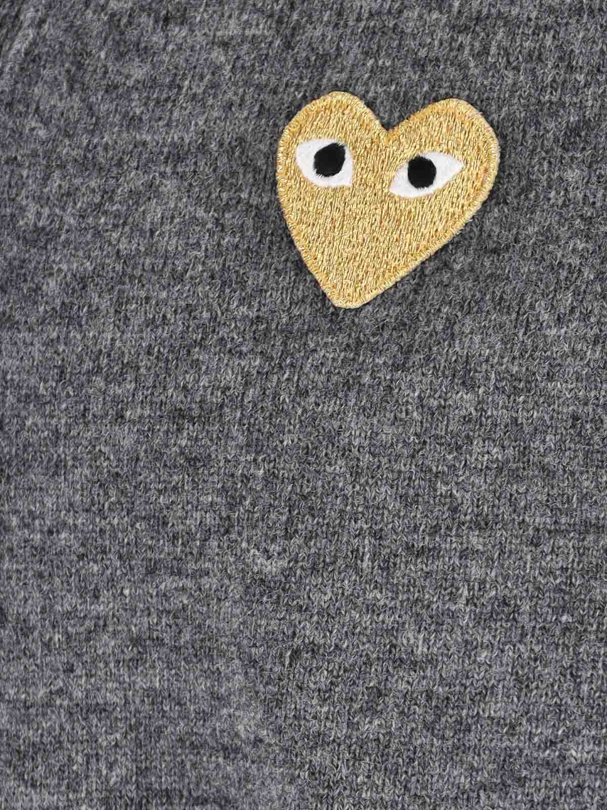 Cardigan Logo AXN0500513 (PLAY Comme Des Garçons / ニット・セーター・カーディガン ) | PLAY Comme Des Garçons (プレイ コムデギャルソン)(2)