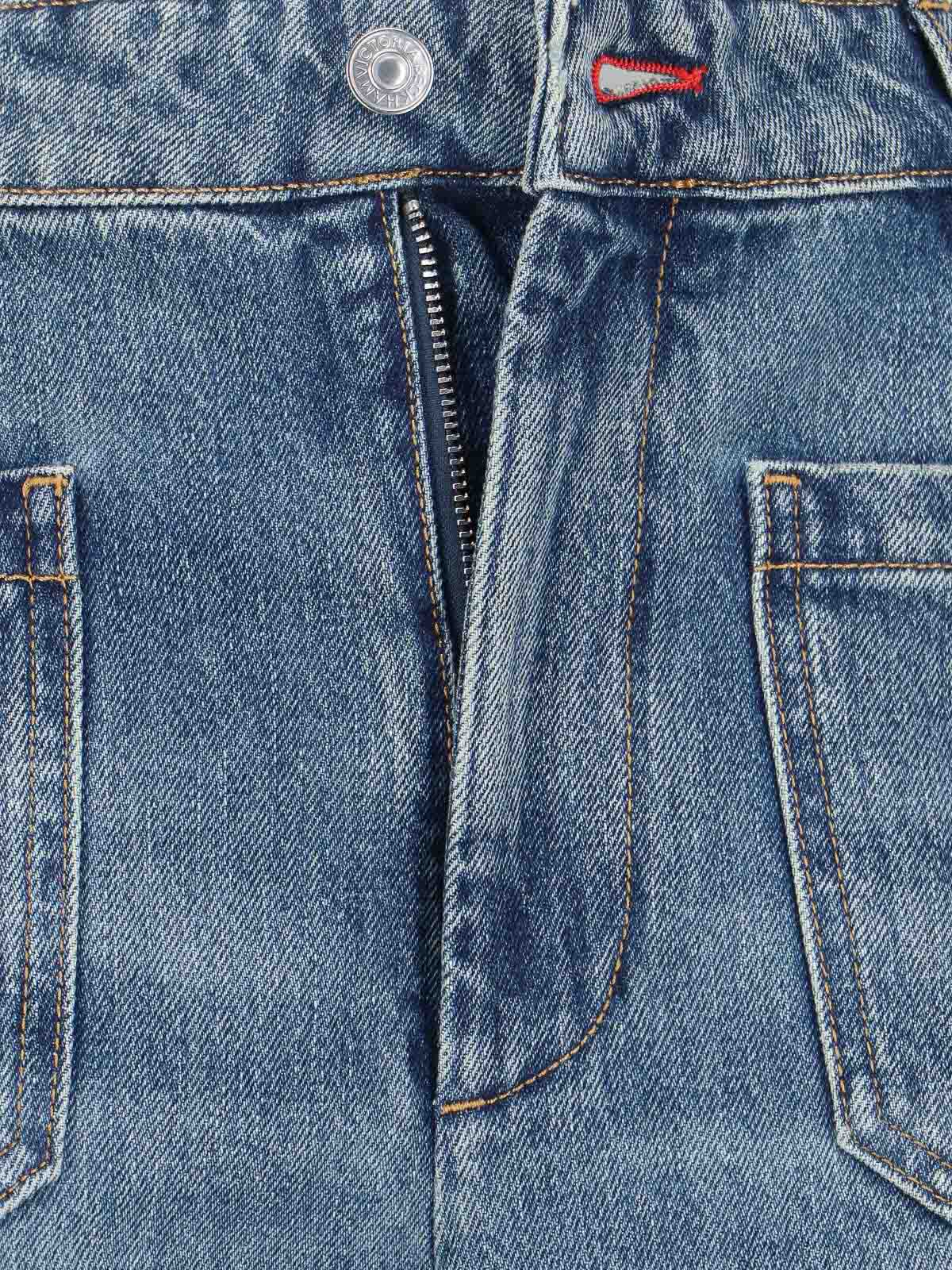 Jeans 1124DJE007252DRWORNBLUEWASH (VICTORIA BECKHAM / ジーンズ ) | VICTORIA BECKHAM (ヴィクトリア ベッカム)(4)