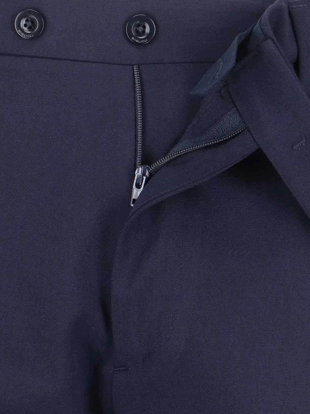Double-breasted suit in virgin wool blend J42H2AFB51090790 (BOGLIOLI / スーツ ) | BOGLIOLI (ボリオリ)(4)