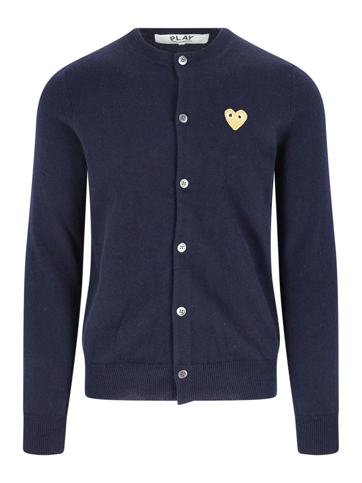 Cardigan Logo AXN0490512 (PLAY Comme Des Garçons / ニット・セーター・カーディガン ) | PLAY Comme Des Garçons (プレイ コムデギャルソン)