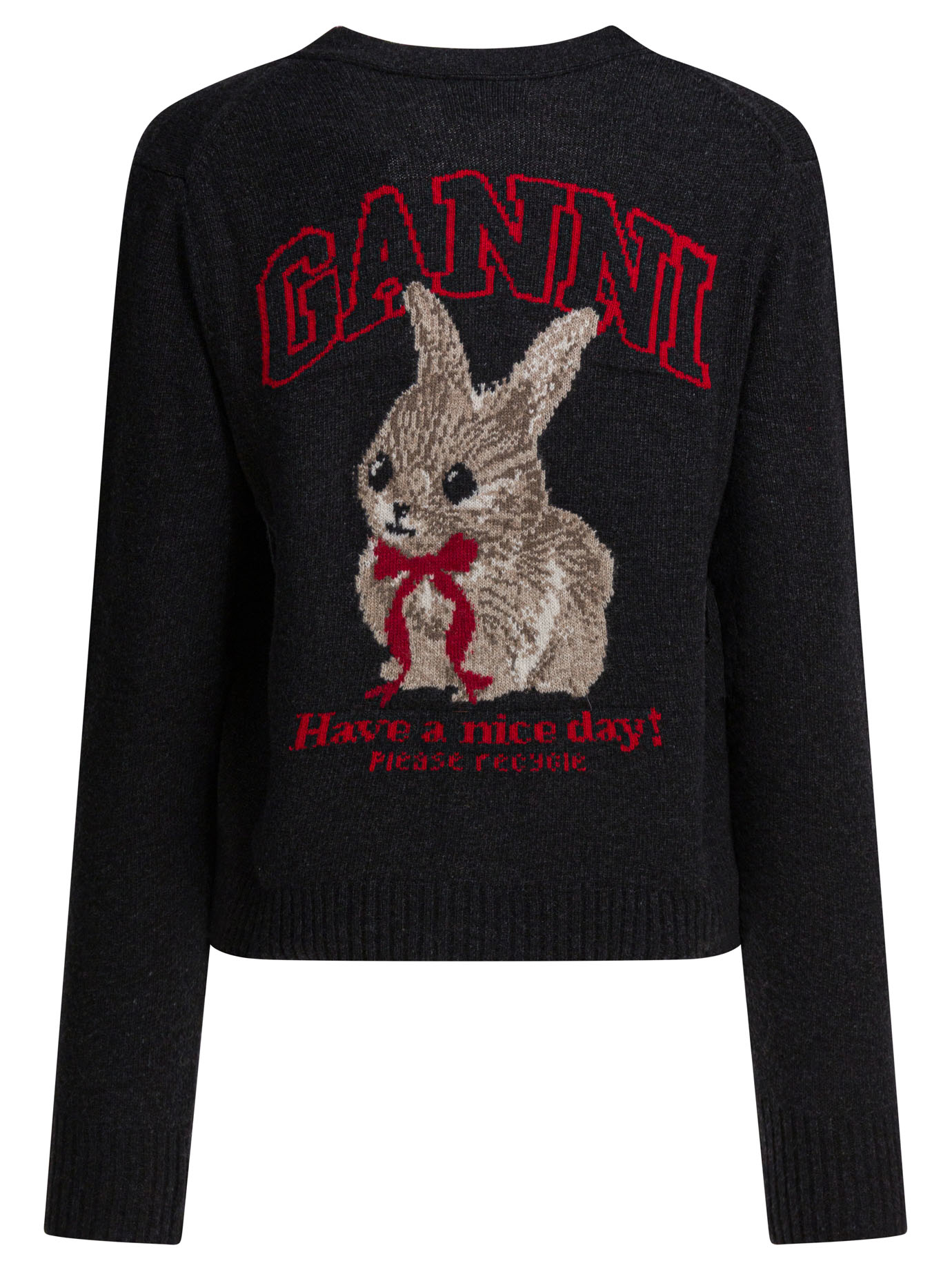 Wool blend cardigan A1070090252 (GANNI / ニット・セーター・カーディガン ) | GANNI (ガニー)(1)