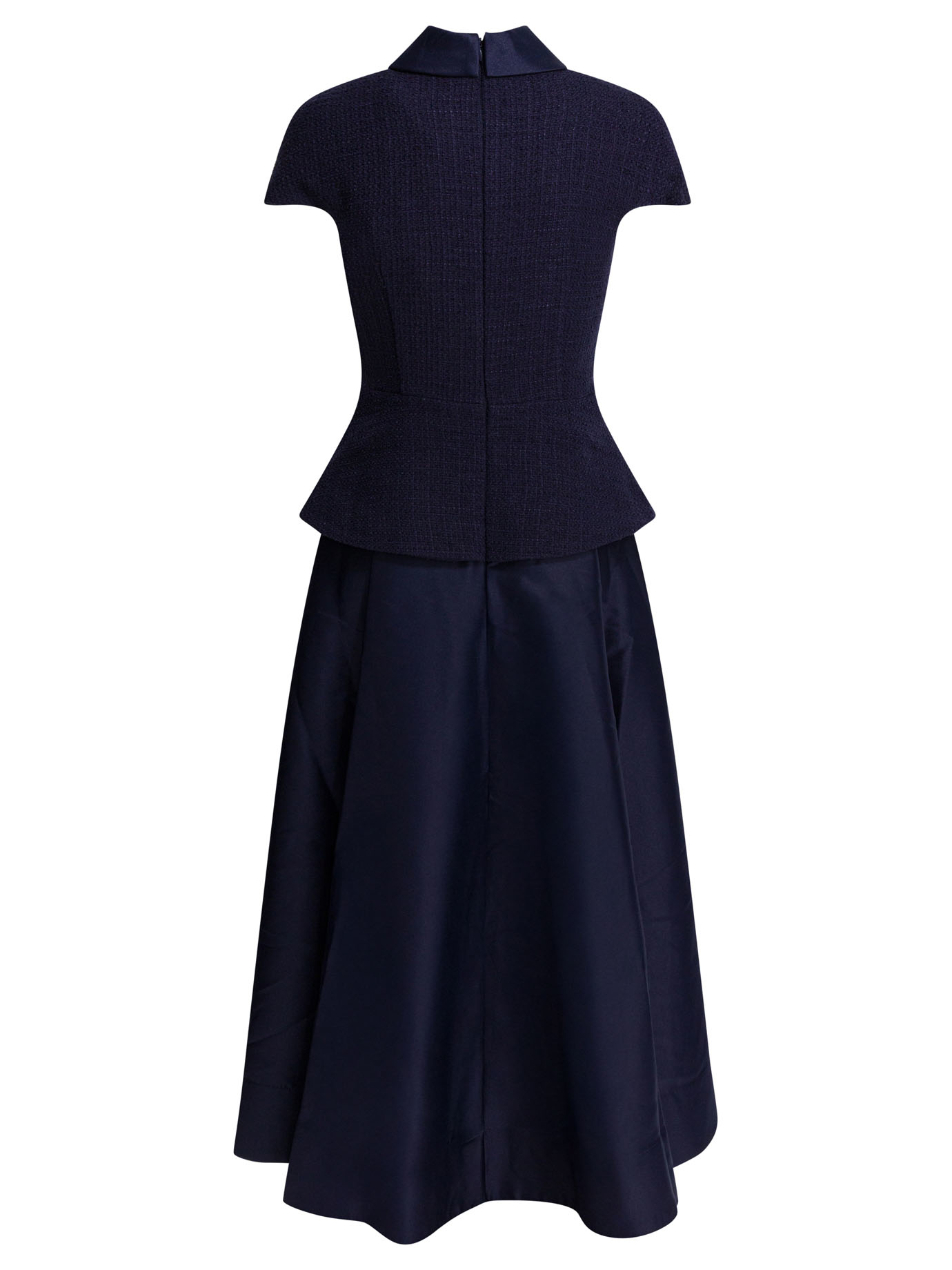 Taffeta boucle midi dress RS26161MNNAVY (self-portrait / ワンピース・ドレス・オールインワン ) | self-portrait (セルフ・ポートレイト)(1)