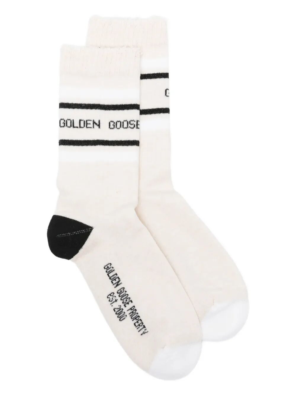 STRIPED COTTON SOCKS GUP00883P00220512403 (Golden Goose / アンダーウェア ) | Golden Goose (ゴールデングース)