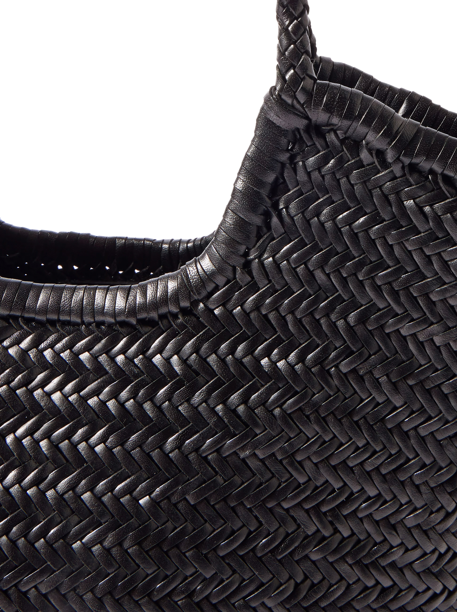 NS DIAGONAL BLACK LEATHER TOTE BAG DGS68914BLACK (dragon DIFFUSION / トートバッグ ) | dragon DIFFUSION (ドラゴンディフュージョン)(5)