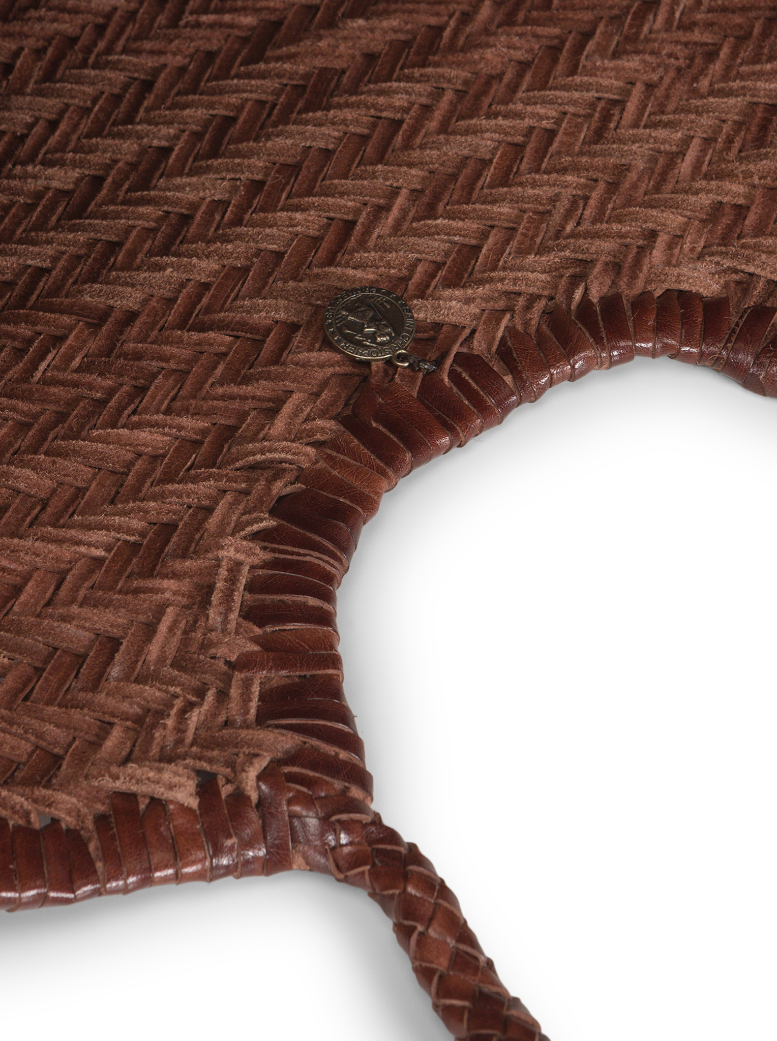 NANTUCKET BIG TOTE BAG IN WOVEN LEATHER DGS68822BRUCIATO (dragon DIFFUSION / トートバッグ ) | dragon DIFFUSION (ドラゴンディフュージョン)(6)