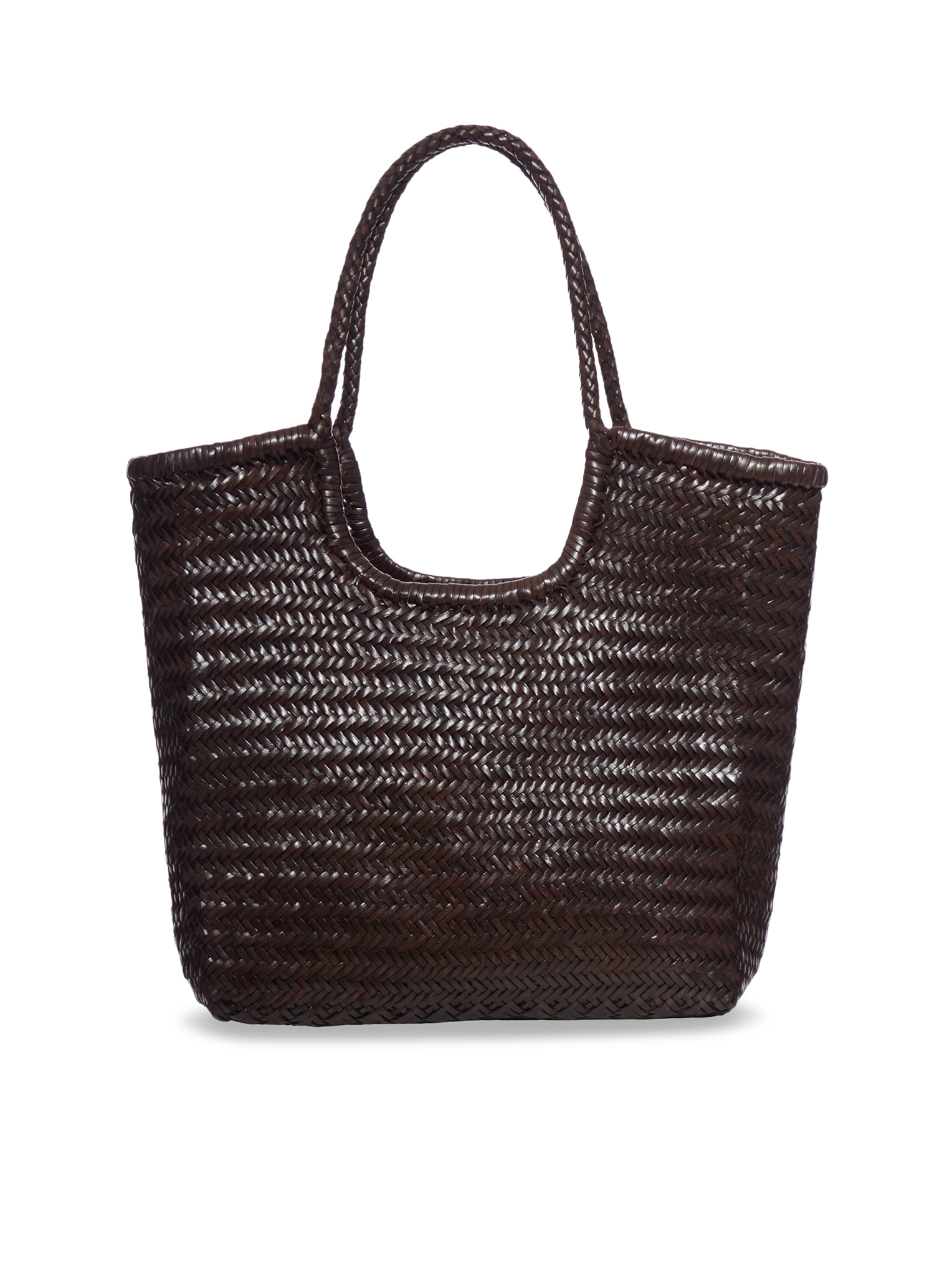 NS DIAGONAL LEATHER TOTE BAG DGS68914DK (dragon DIFFUSION / トートバッグ ) | dragon DIFFUSION (ドラゴンディフュージョン)