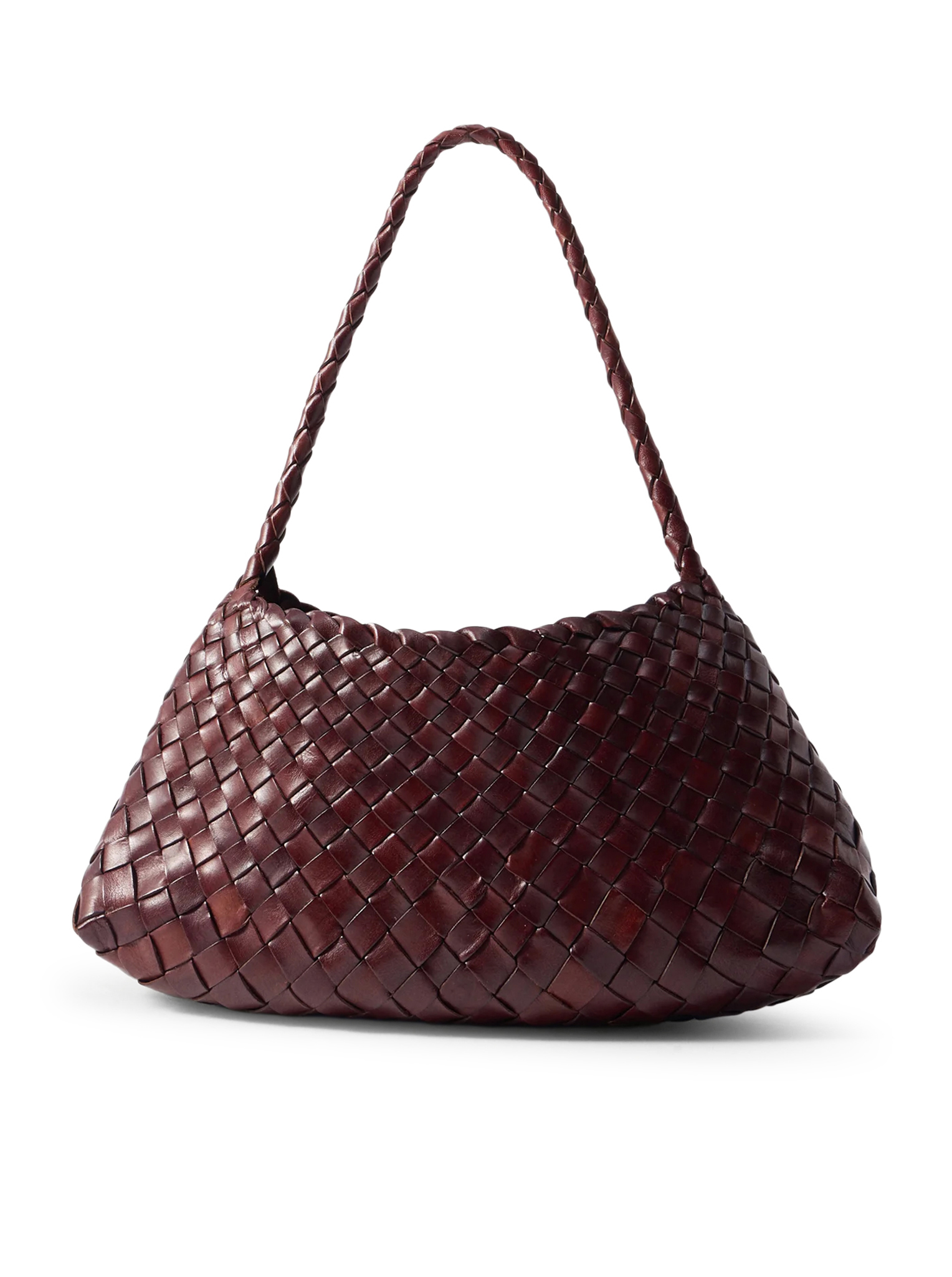 ROSANNA MINI BAG IN WOVEN LEATHER DGS68943BRUCIATO (dragon DIFFUSION / ハンドバッグ・ショルダーバッグ ) | dragon DIFFUSION (ドラゴンディフュージョン)