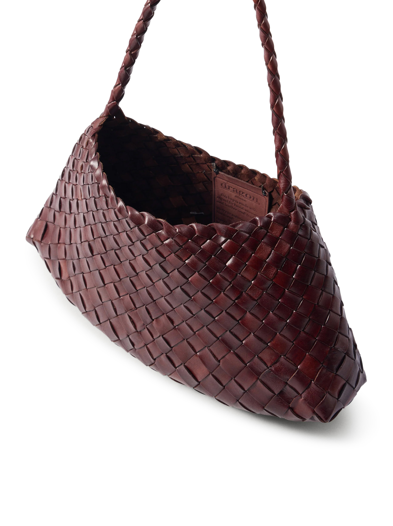 ROSANNA MINI BAG IN WOVEN LEATHER DGS68943BRUCIATO (dragon DIFFUSION / ハンドバッグ・ショルダーバッグ ) | dragon DIFFUSION (ドラゴンディフュージョン)(3)