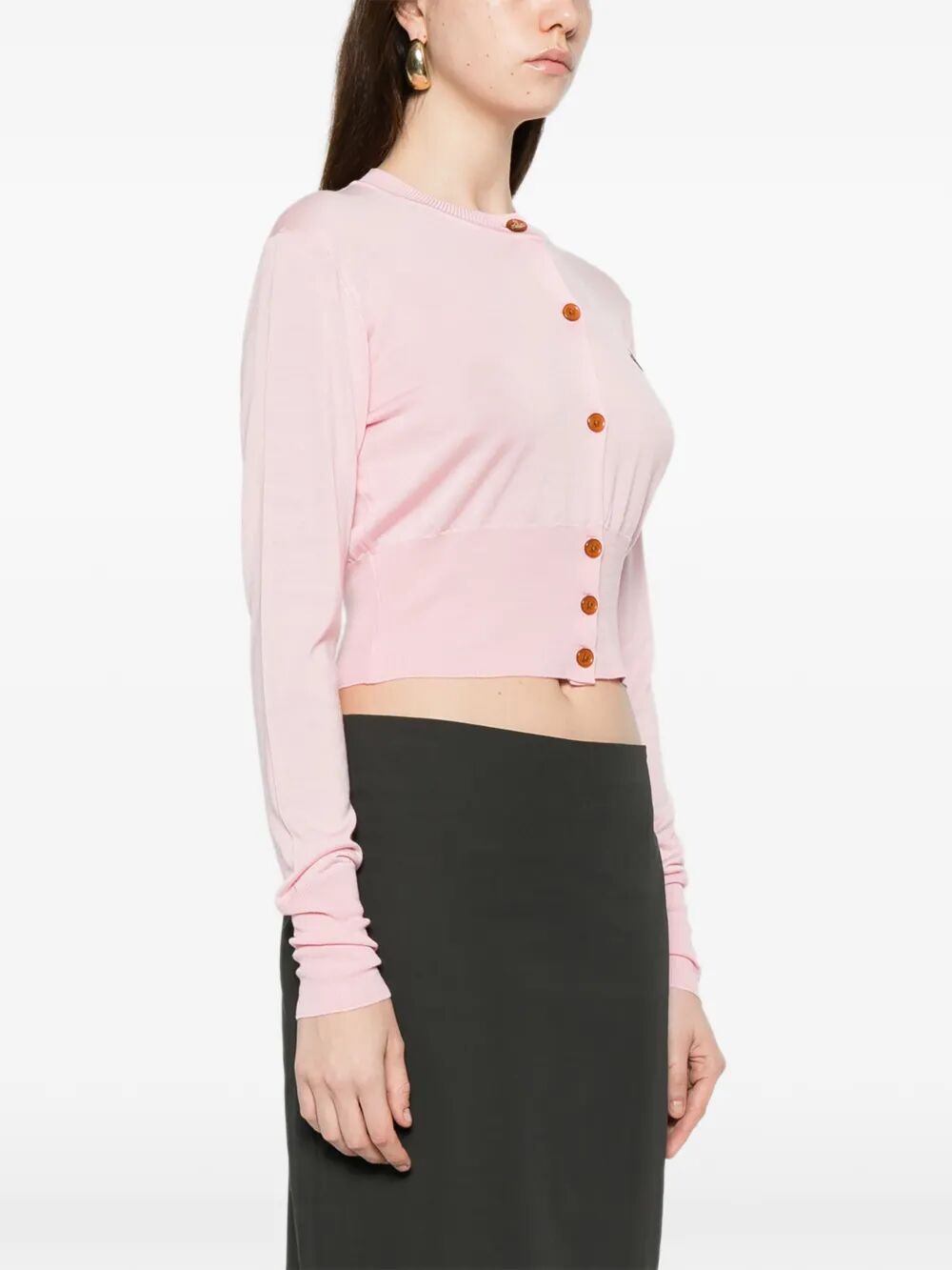 BEA COTTON CROPPED CARDIGAN 1803002UY001AG401 (Vivienne Westwood / ニット・セーター・カーディガン ) | Vivienne Westwood (ヴィヴィアン・ウェストウッド)(3)